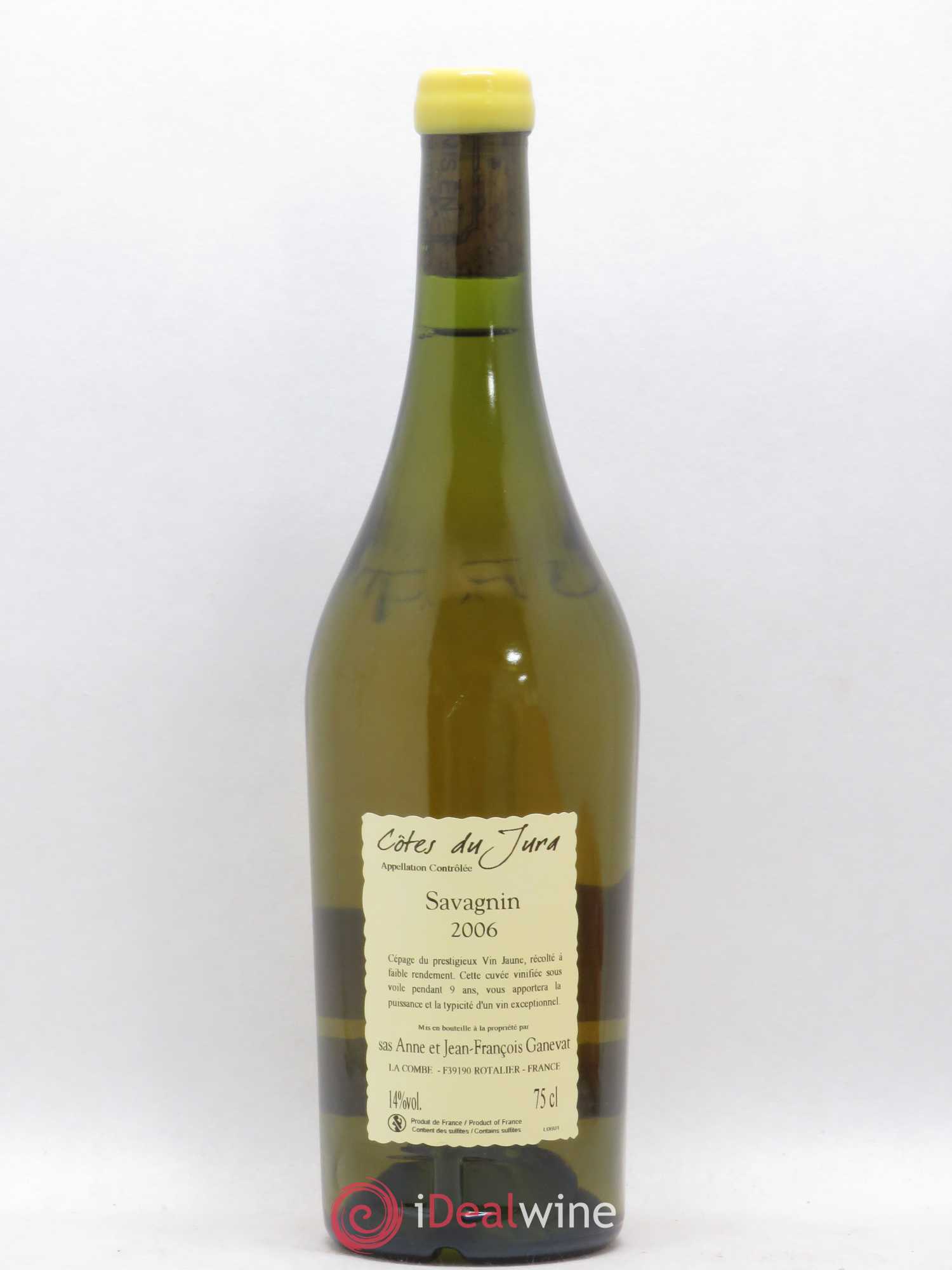 Côtes du Jura Cuvée Prestige Jean-François Ganevat (Domaine) (sans prix de réserve) 2006 - Lot de 1 bouteille - 1