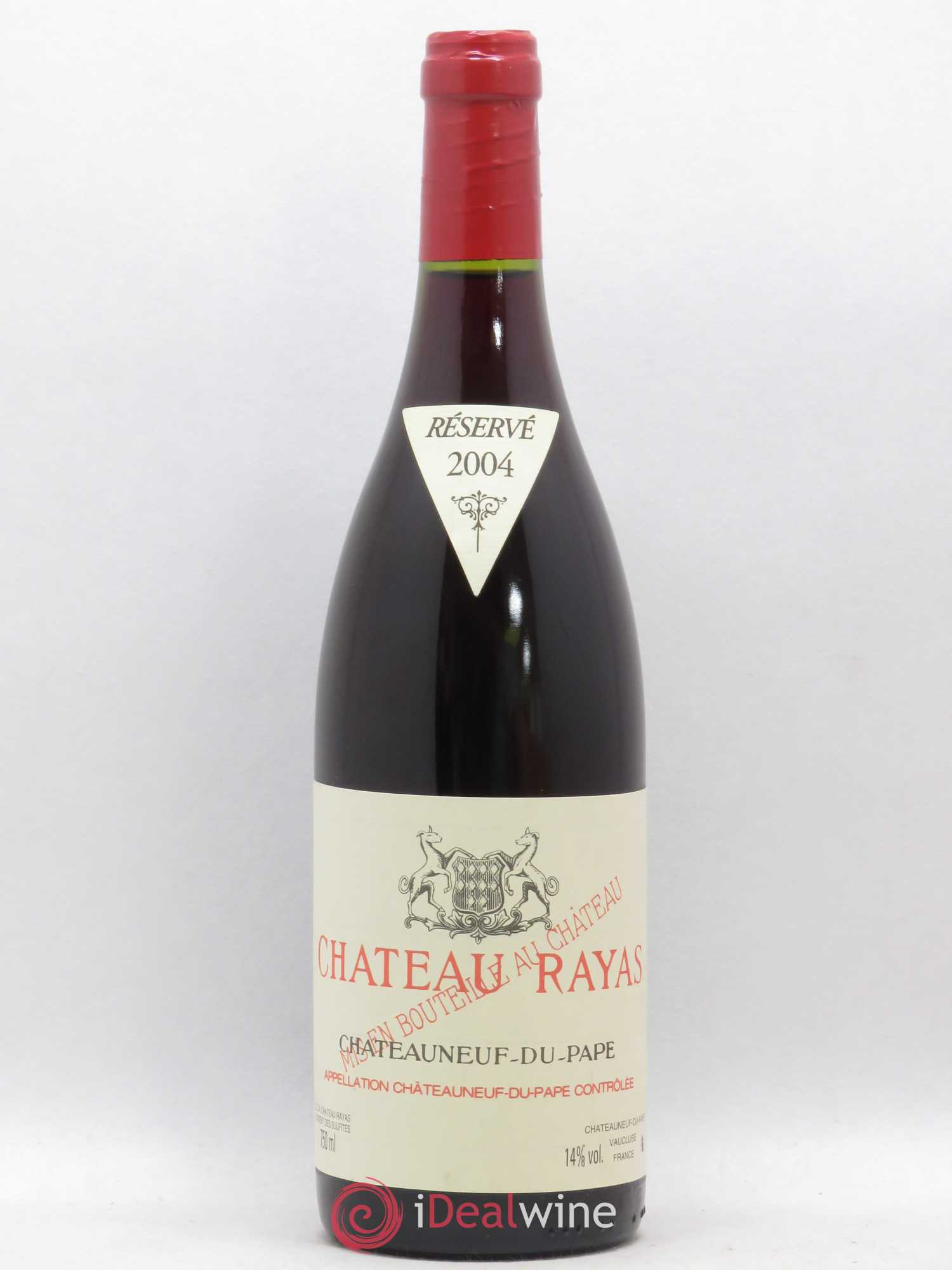 Châteauneuf-du-Pape Château Rayas Emmanuel Reynaud 2004 - Lot de 1 bouteille - 0