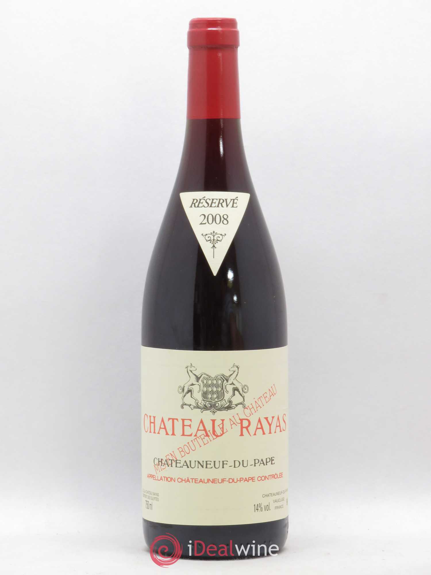 Châteauneuf-du-Pape Château Rayas Emmanuel Reynaud 2008 - Lot de 1 bouteille - 0