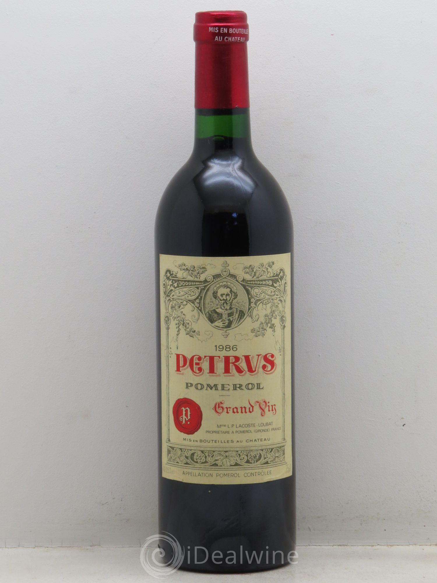 Petrus 1986 - Lot de 1 bouteille - 0