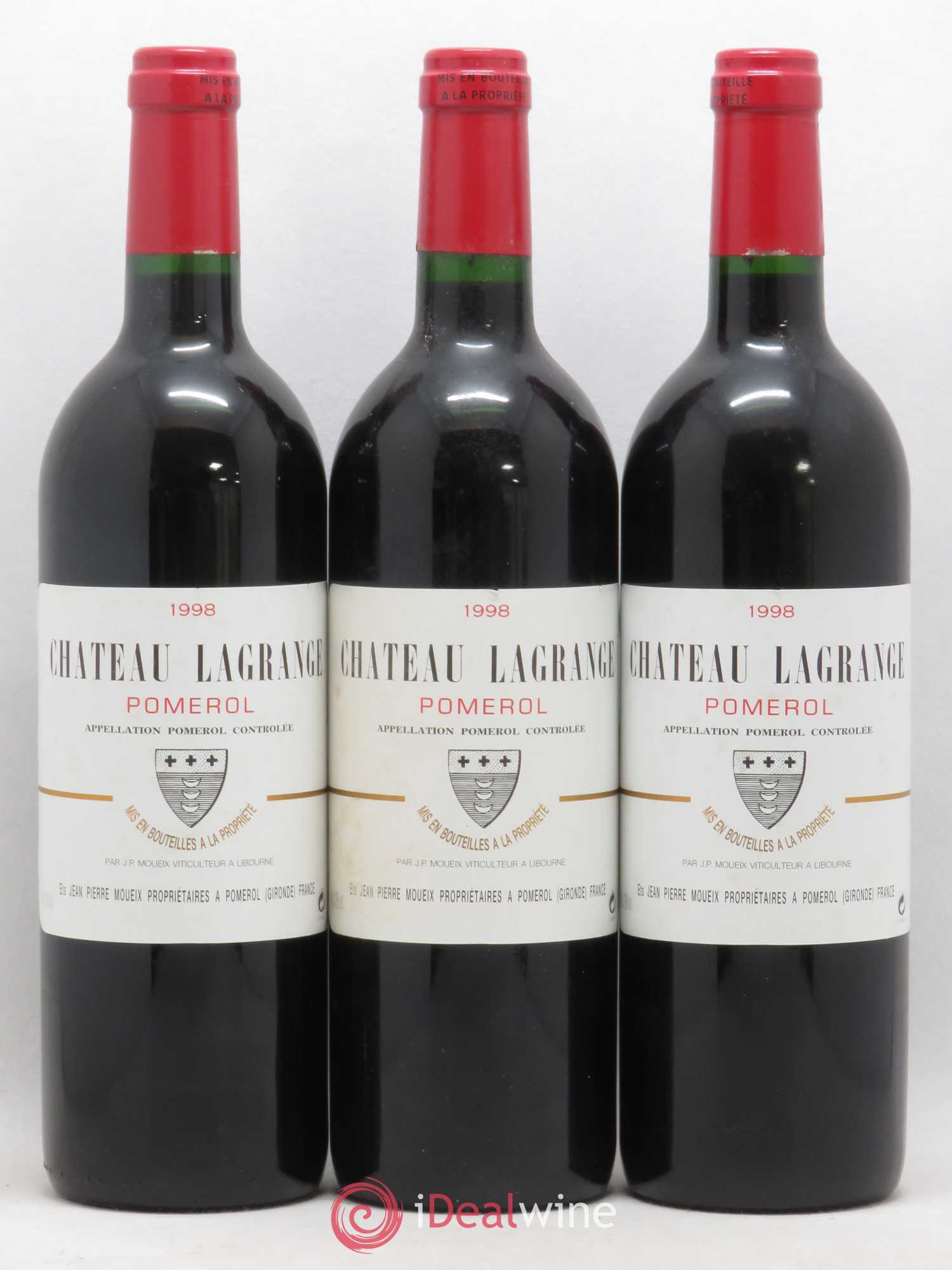 Château Lagrange à Pomerol 1998 - Lot de 12 bouteilles - 1