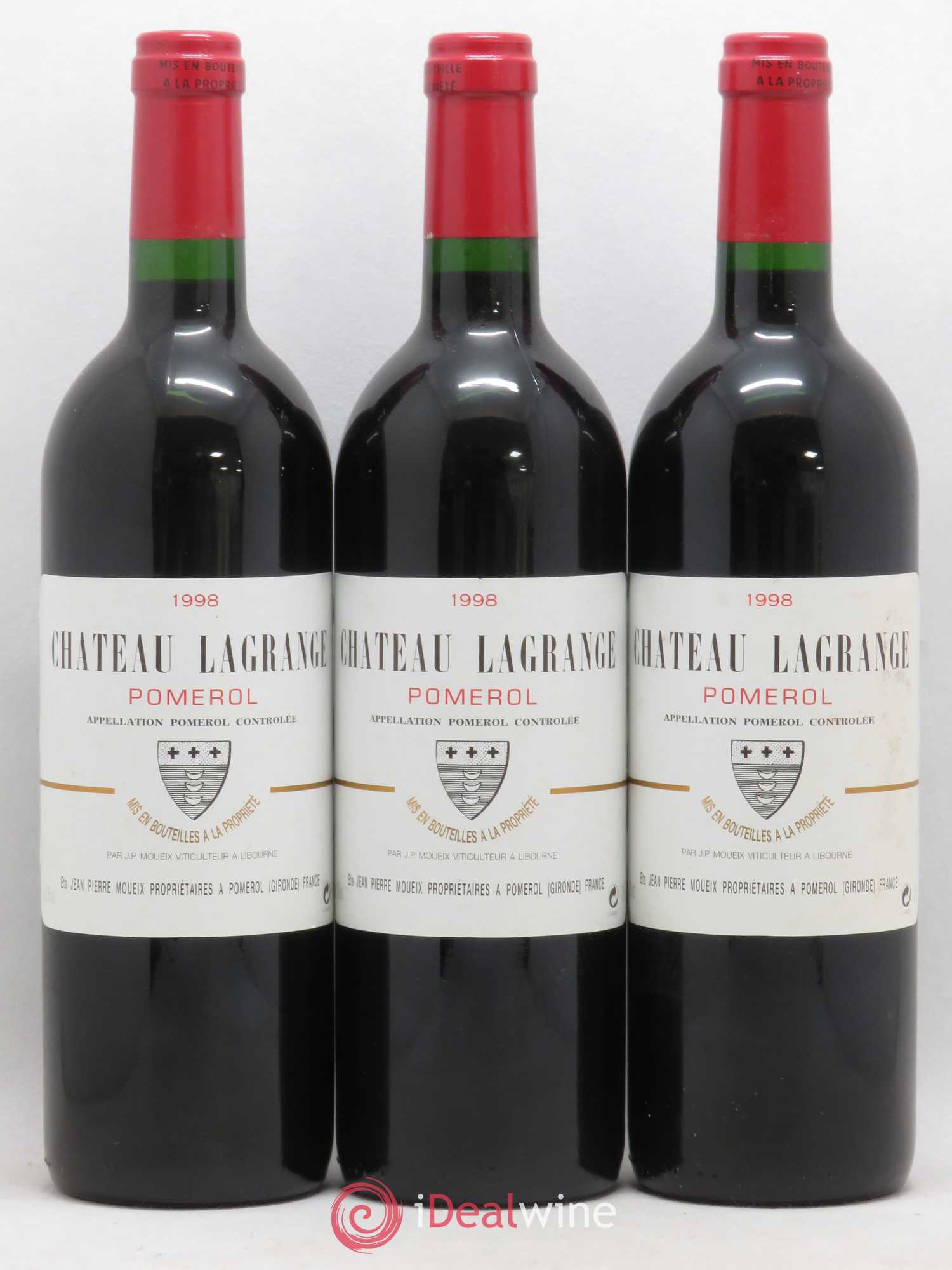 Château Lagrange à Pomerol 1998 - Lot de 12 bouteilles - 3