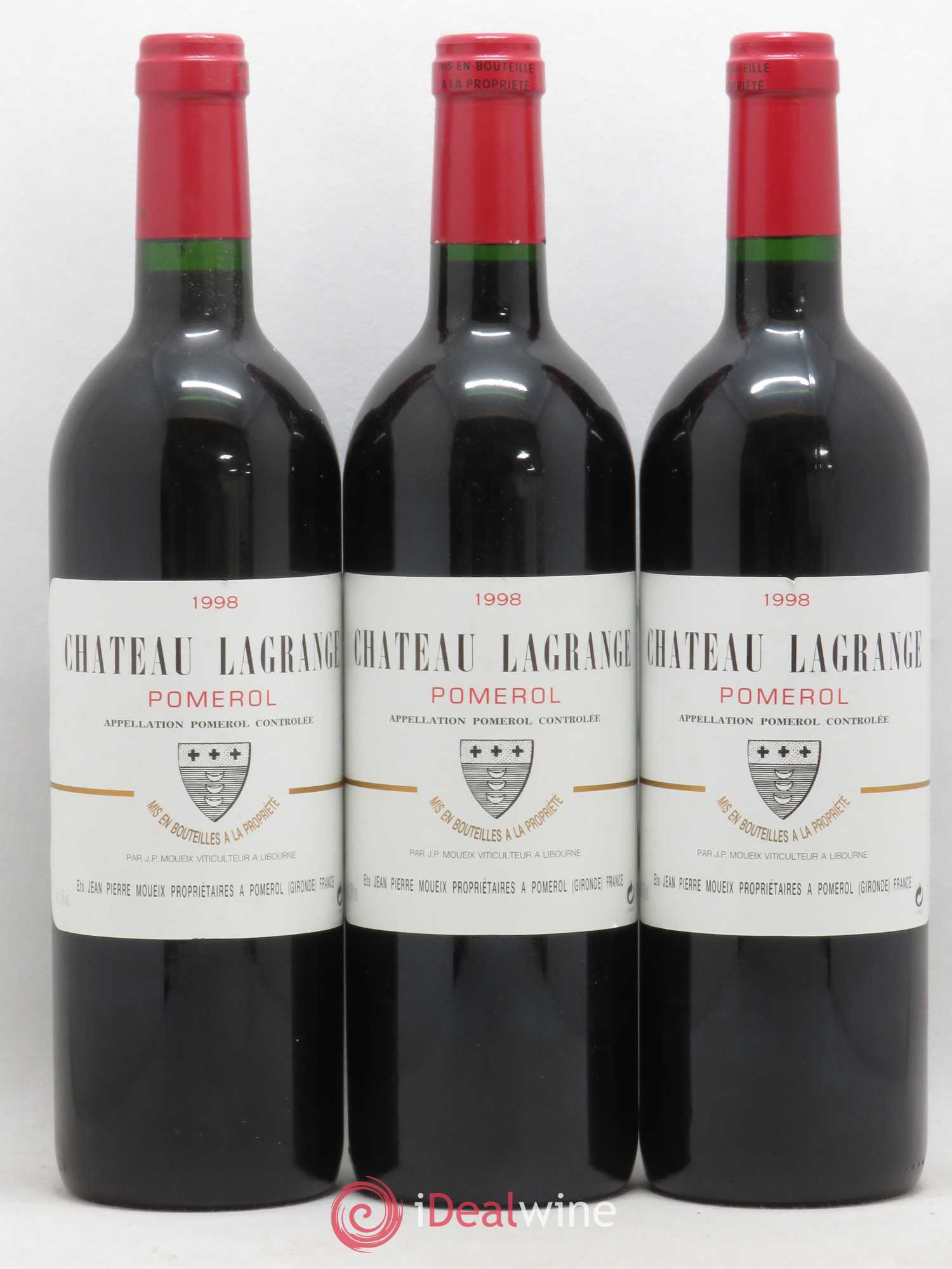 Château Lagrange à Pomerol 1998 - Lot de 12 bouteilles - 4