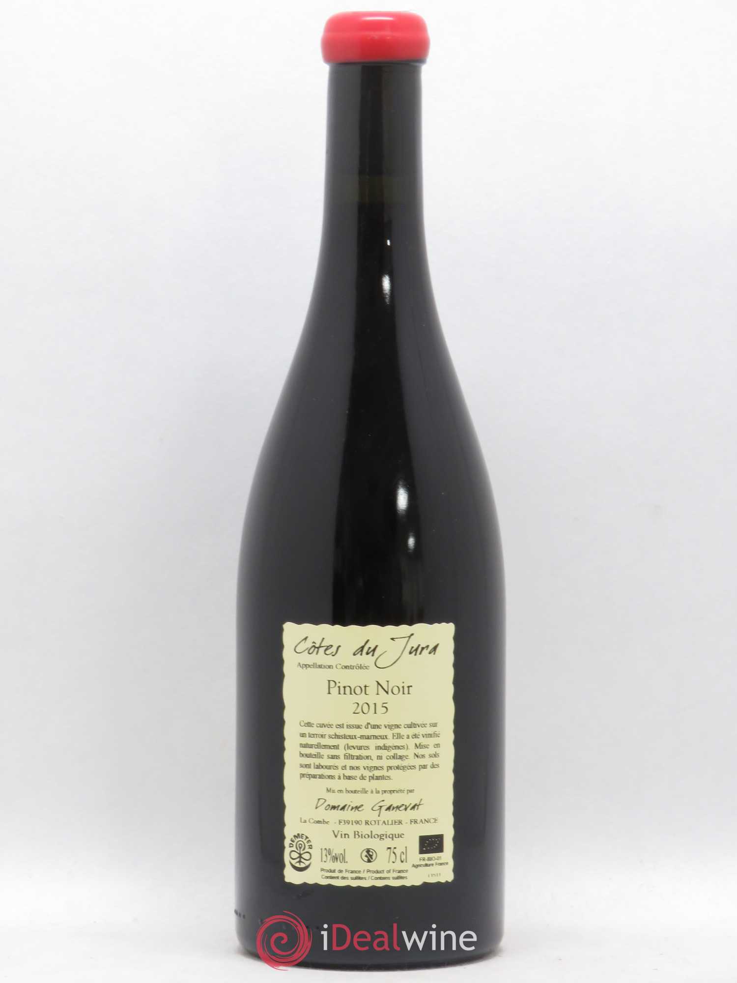 Côtes du Jura Pinot Noir En Billat Jean-François Ganevat (Domaine) (sans prix de réserve) 2015 - Lot de 1 bouteille - 1