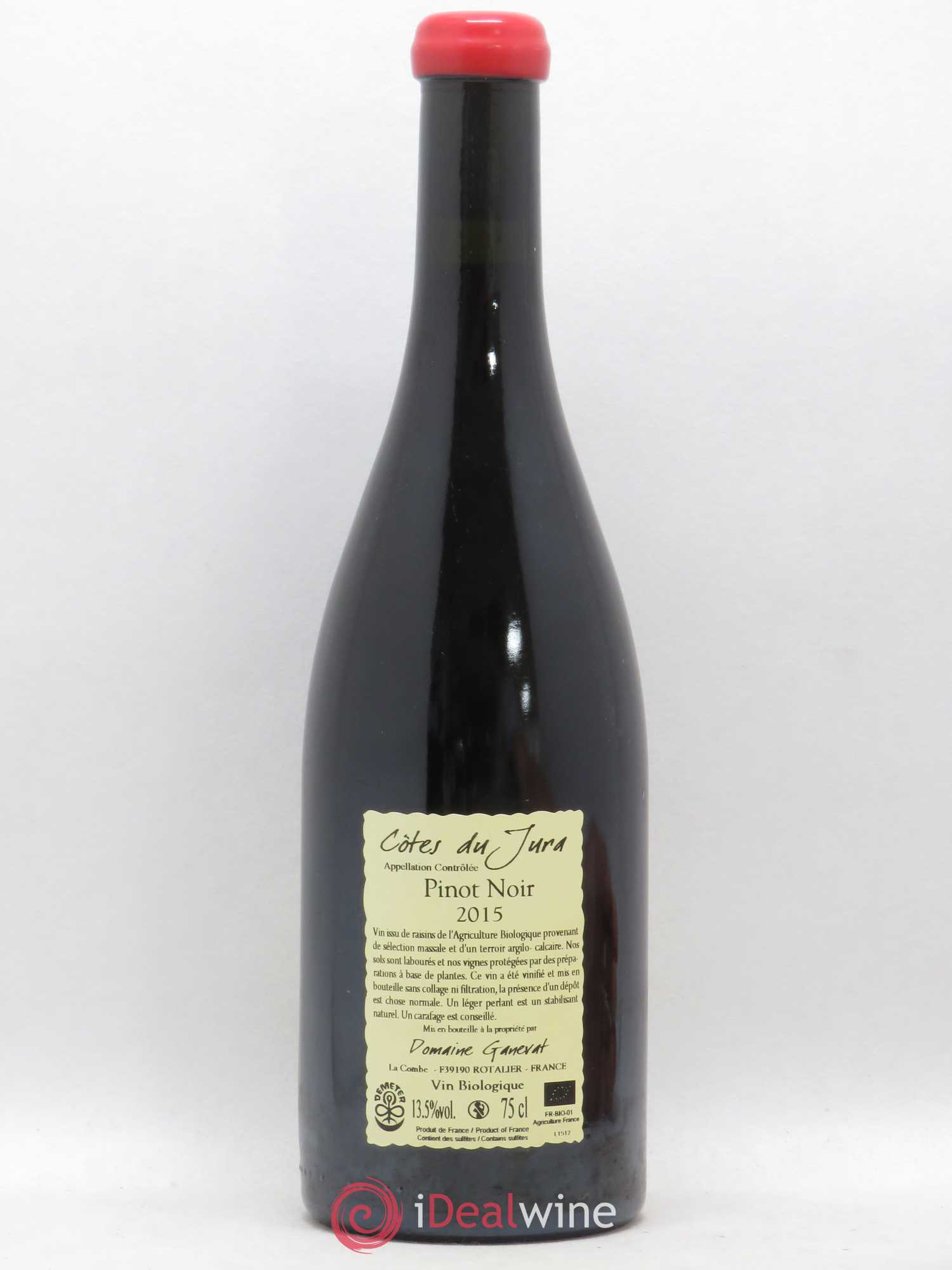 Côtes du Jura Cuvée Julien Jean-François Ganevat (Domaine) 2015 - Lot de 1 bouteille - 1