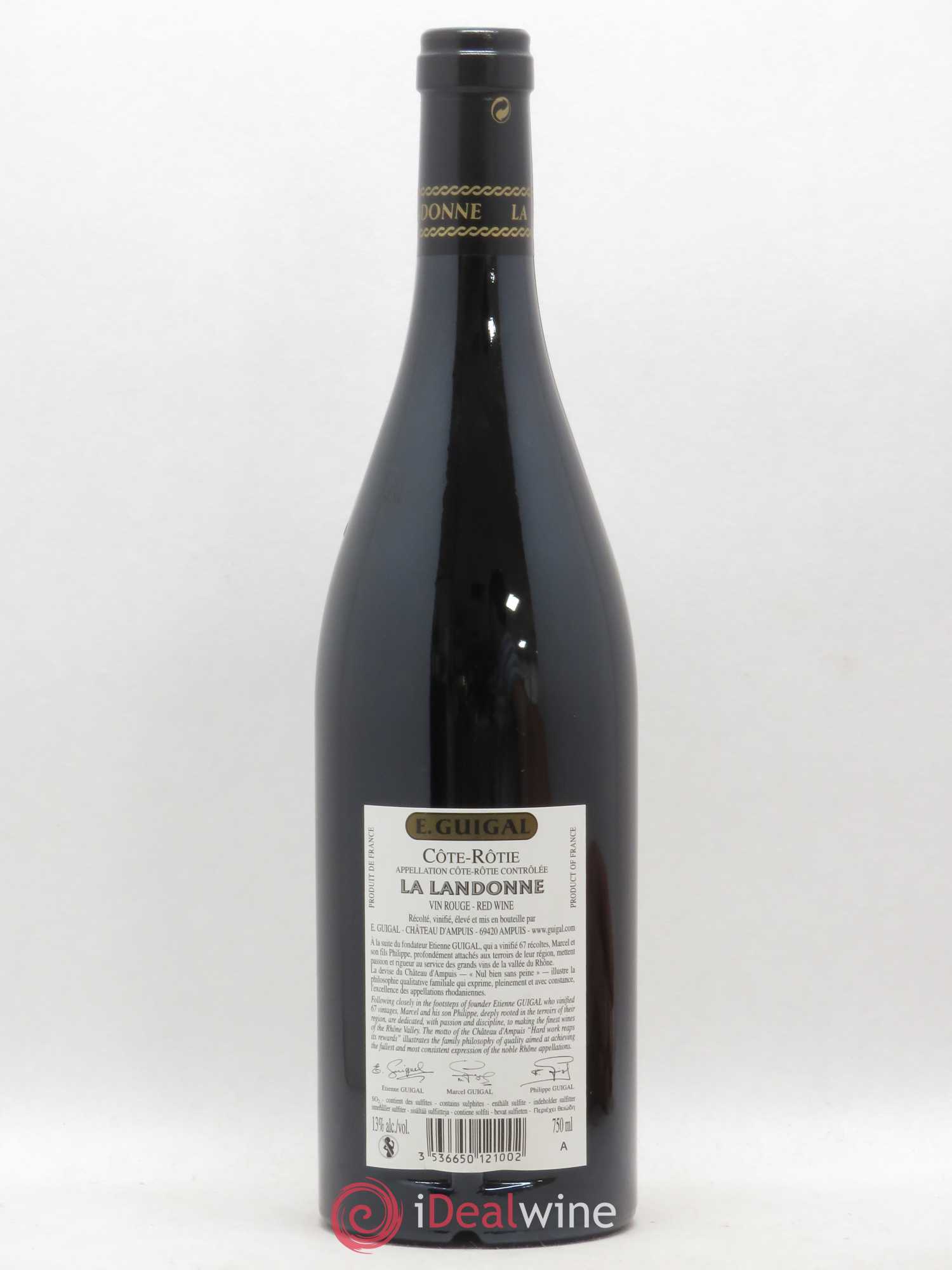 Côte-Rôtie La Landonne Guigal 2010 - Lot de 1 bouteille - 1