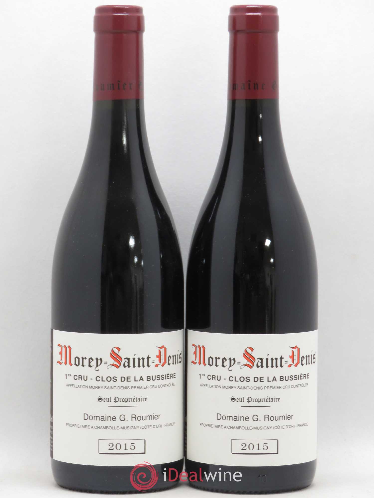 Morey-Saint-Denis 1er Cru Clos de la Bussière Georges Roumier (Domaine) 2015 - Lot de 2 bouteilles - 0
