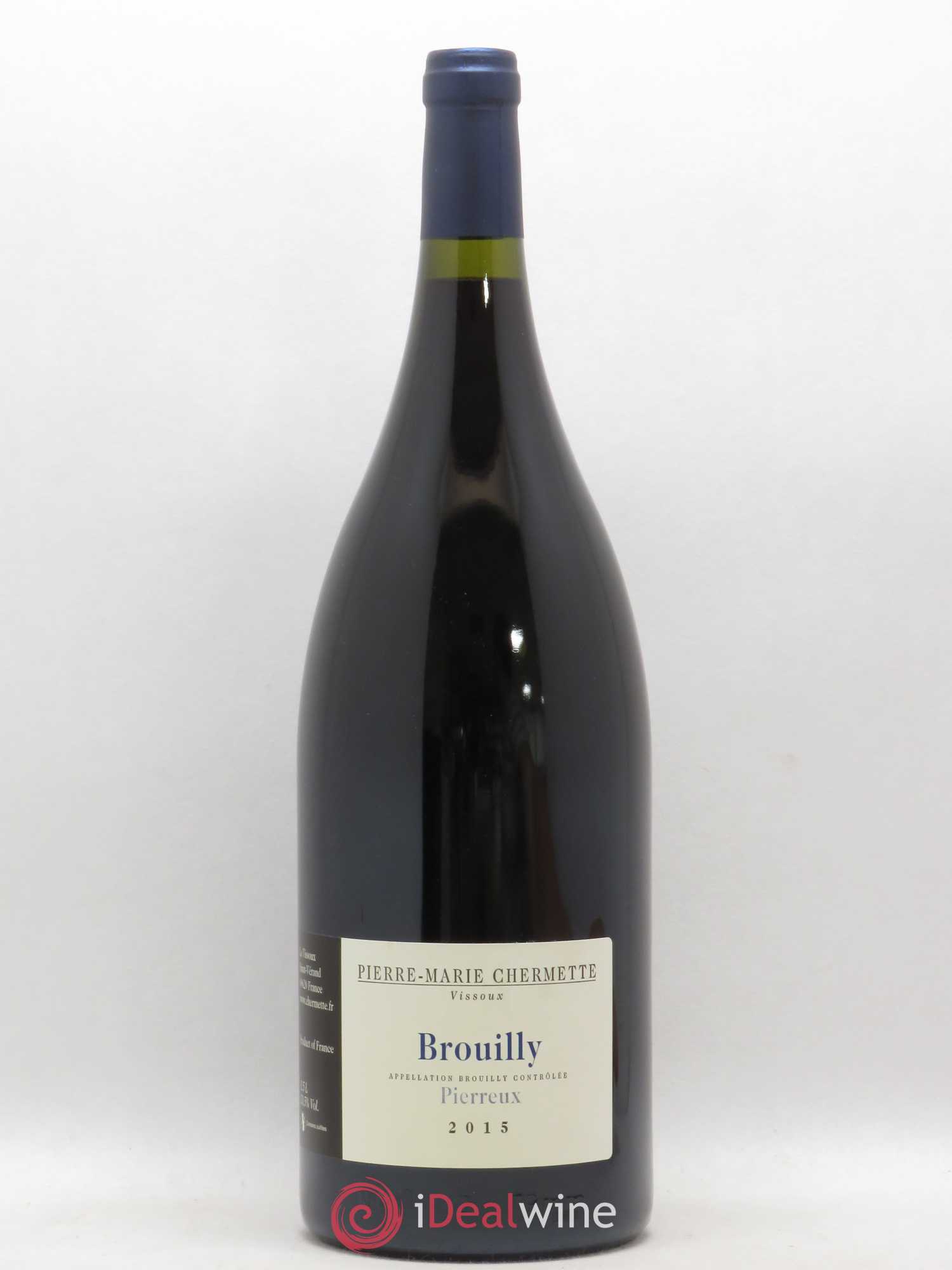 Brouilly Pierreux Domaine du Vissoux - P-M. Chermette (sans prix de réserve) 2015 - Lot de 1 magnum - 0