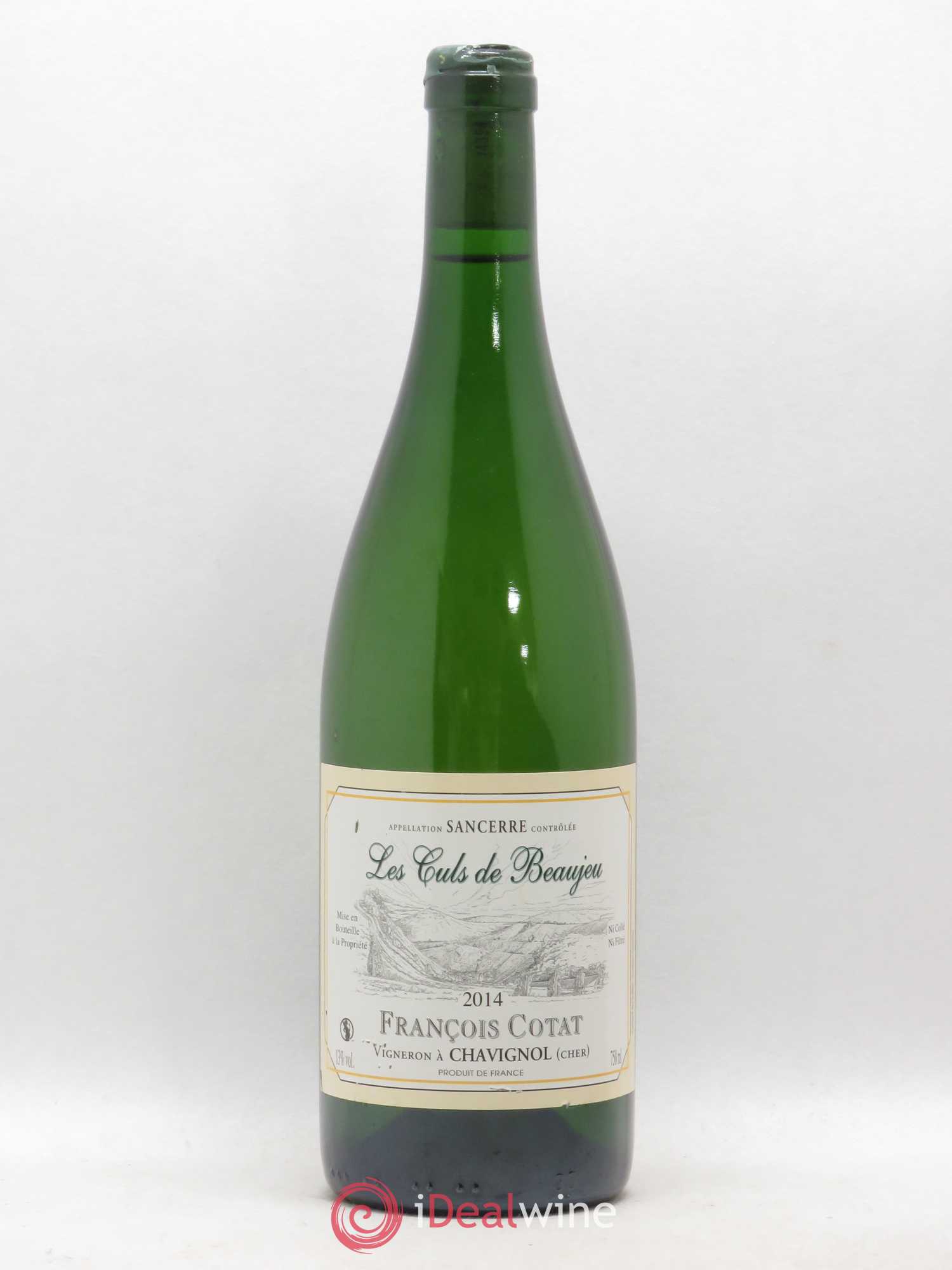 Sancerre Les Culs de Beaujeu François Cotat 2014 - Lot de 1 bouteille - 0