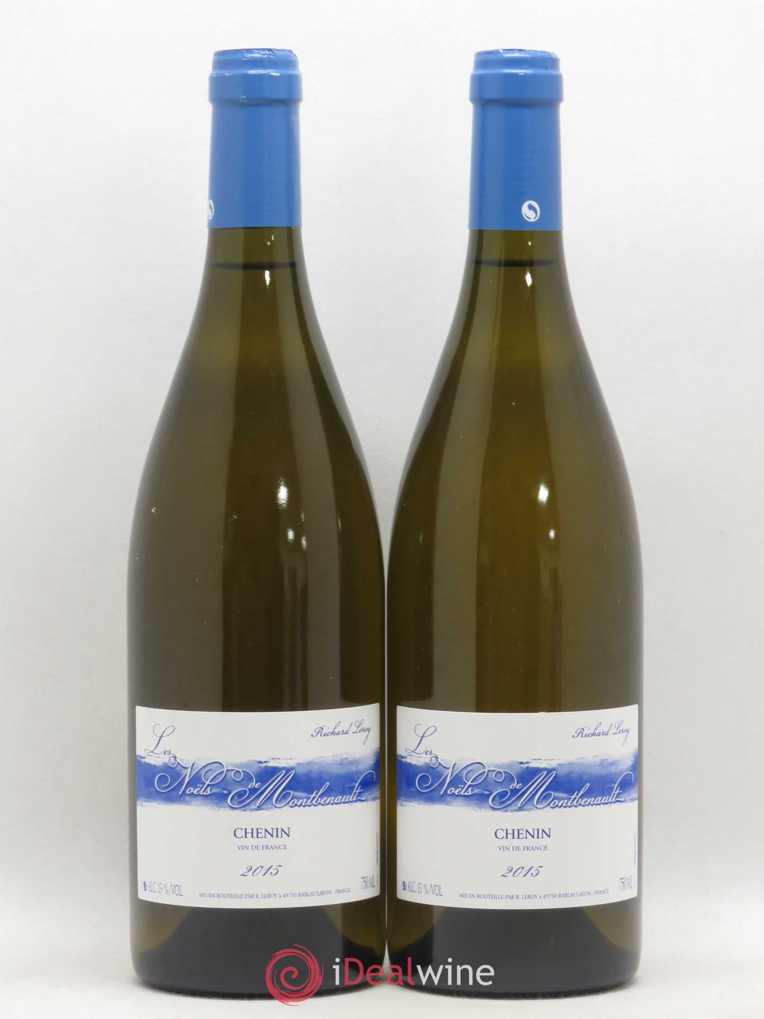 Vin de France Les Noëls de Montbenault Richard Leroy (sans prix de réserve) 2015 - Lot de 2 bouteilles - 0