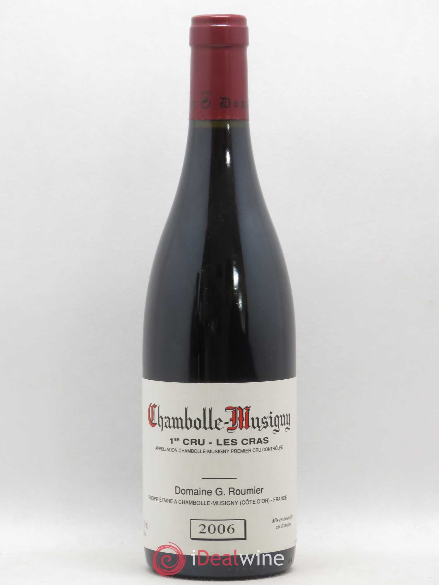 Chambolle-Musigny 1er Cru Les Cras Georges Roumier (Domaine) 2006 - Lot de 1 bouteille - 0