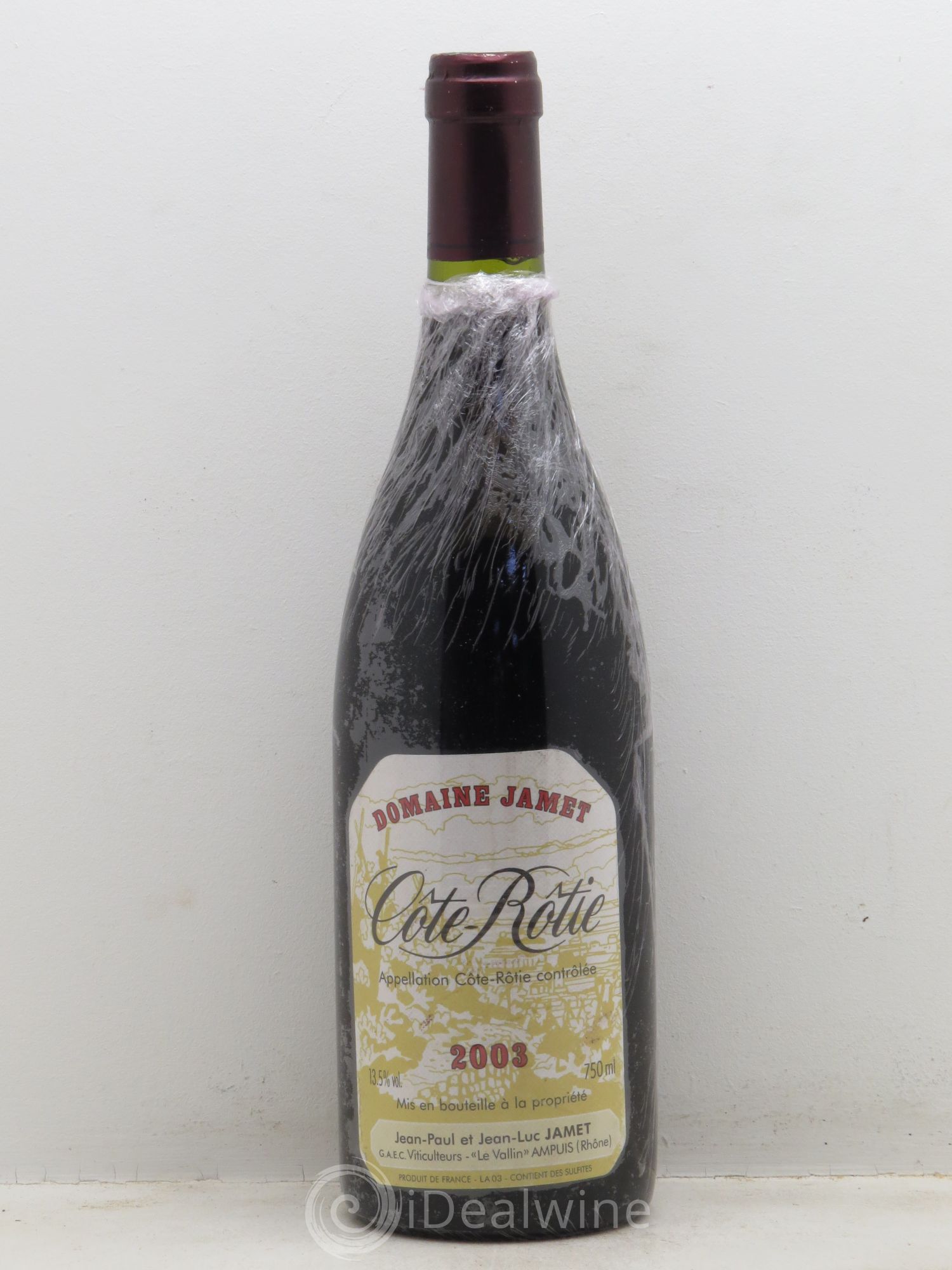Côte-Rôtie Jamet (Domaine) 2003 - Lot de 1 bouteille - 0