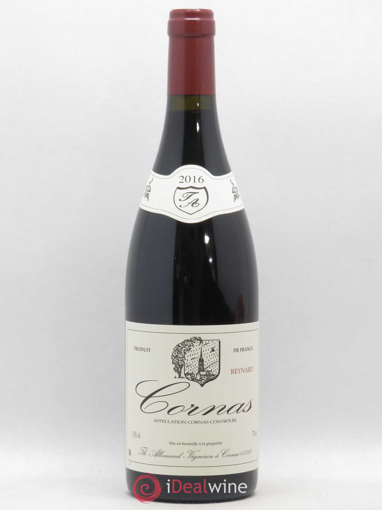 Cornas Reynard Thierry Allemand 2016 - Lot de 1 bouteille - 0
