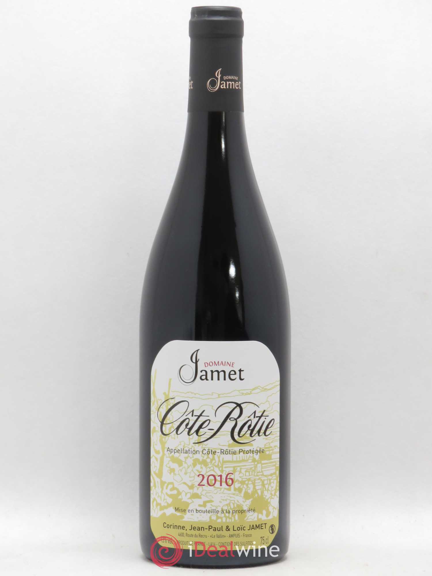 Côte-Rôtie Jamet (Domaine) 2016 - Lot de 1 bouteille - 0