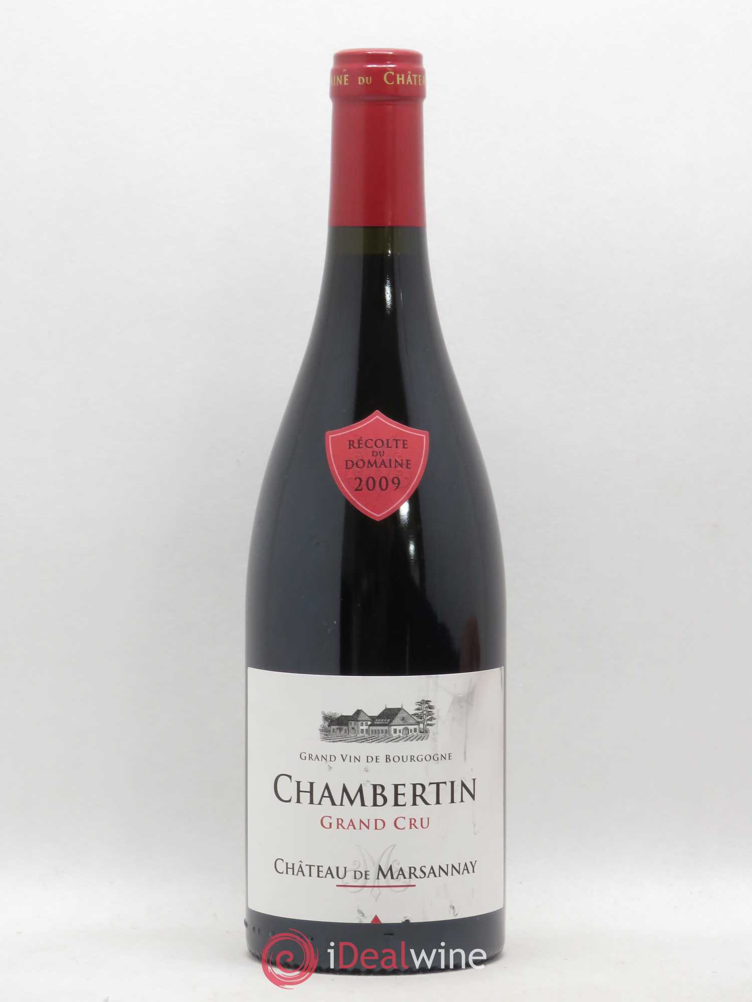 Chambertin Grand Cru Château de Marsannay (sans prix de réserve) 2009 - Posten von 1 Flasche - 0