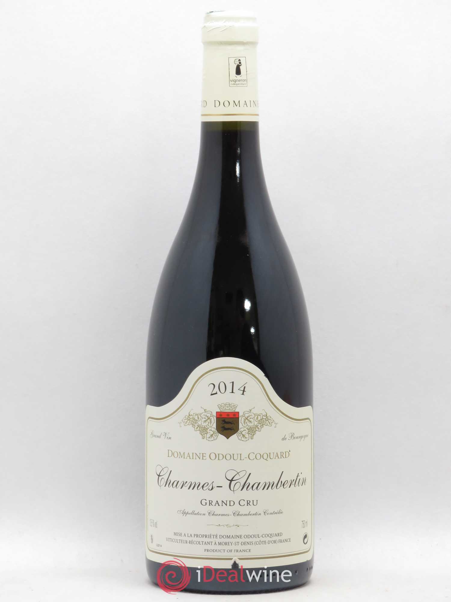 Charmes-Chambertin Grand Cru Odoul Coquart (sans prix de réserve) 2014 - Posten von 1 Flasche - 0