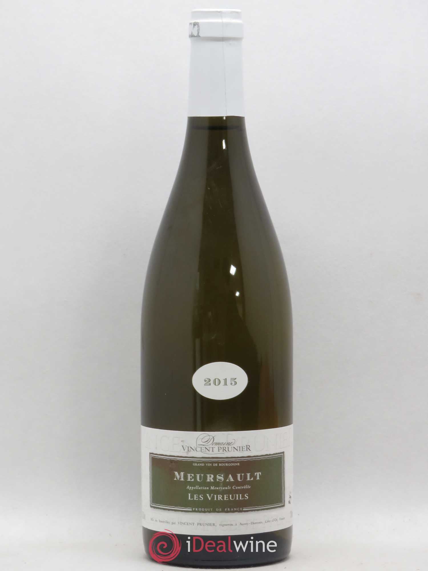 Meursault Vireuils Prunier (sans prix de réserve) 2015 - Posten von 1 Flasche - 0