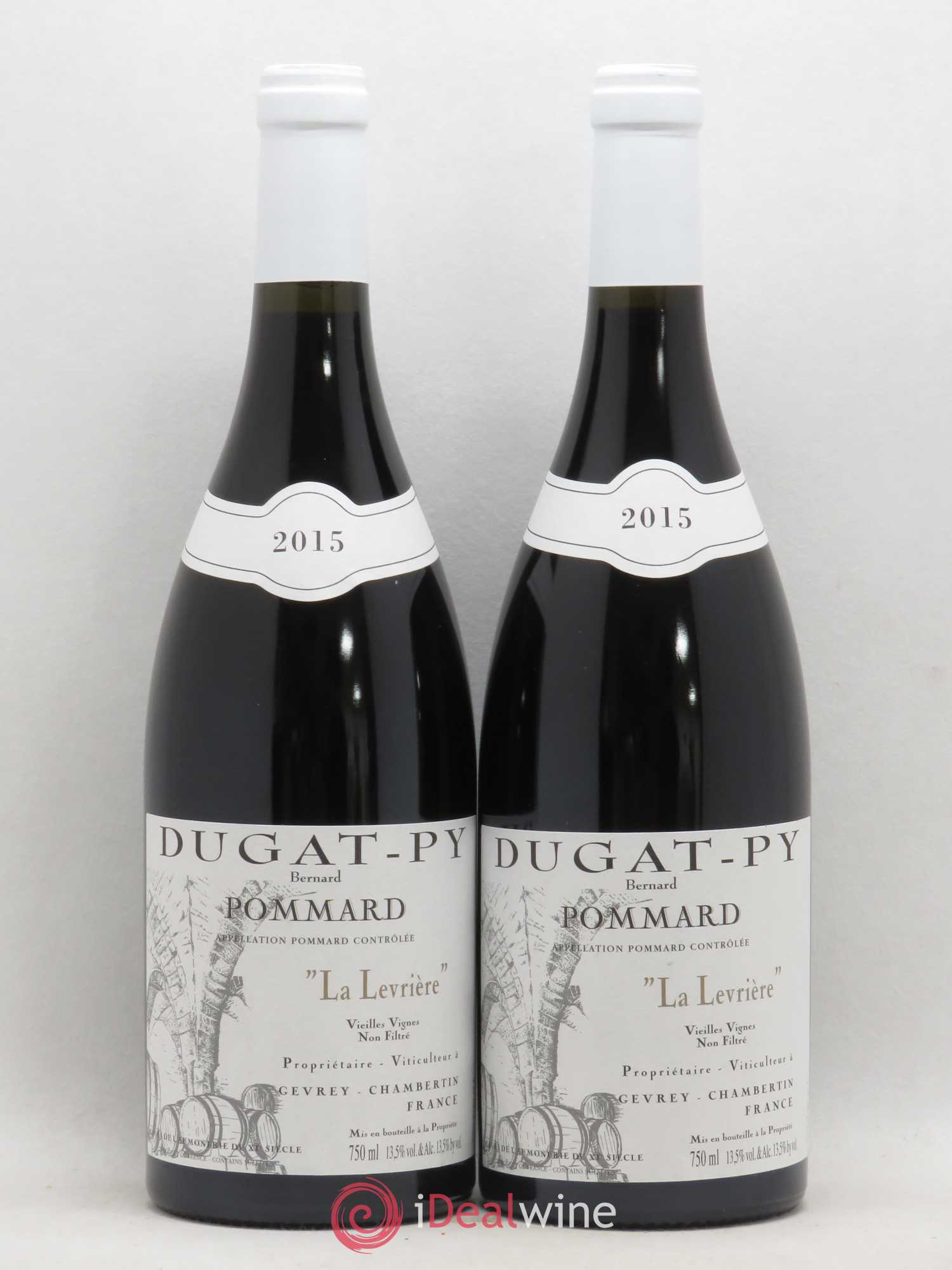 Pommard La Levrière Dugat-Py Vieilles Vignes 2015 - Lot de 2 bouteilles - 0