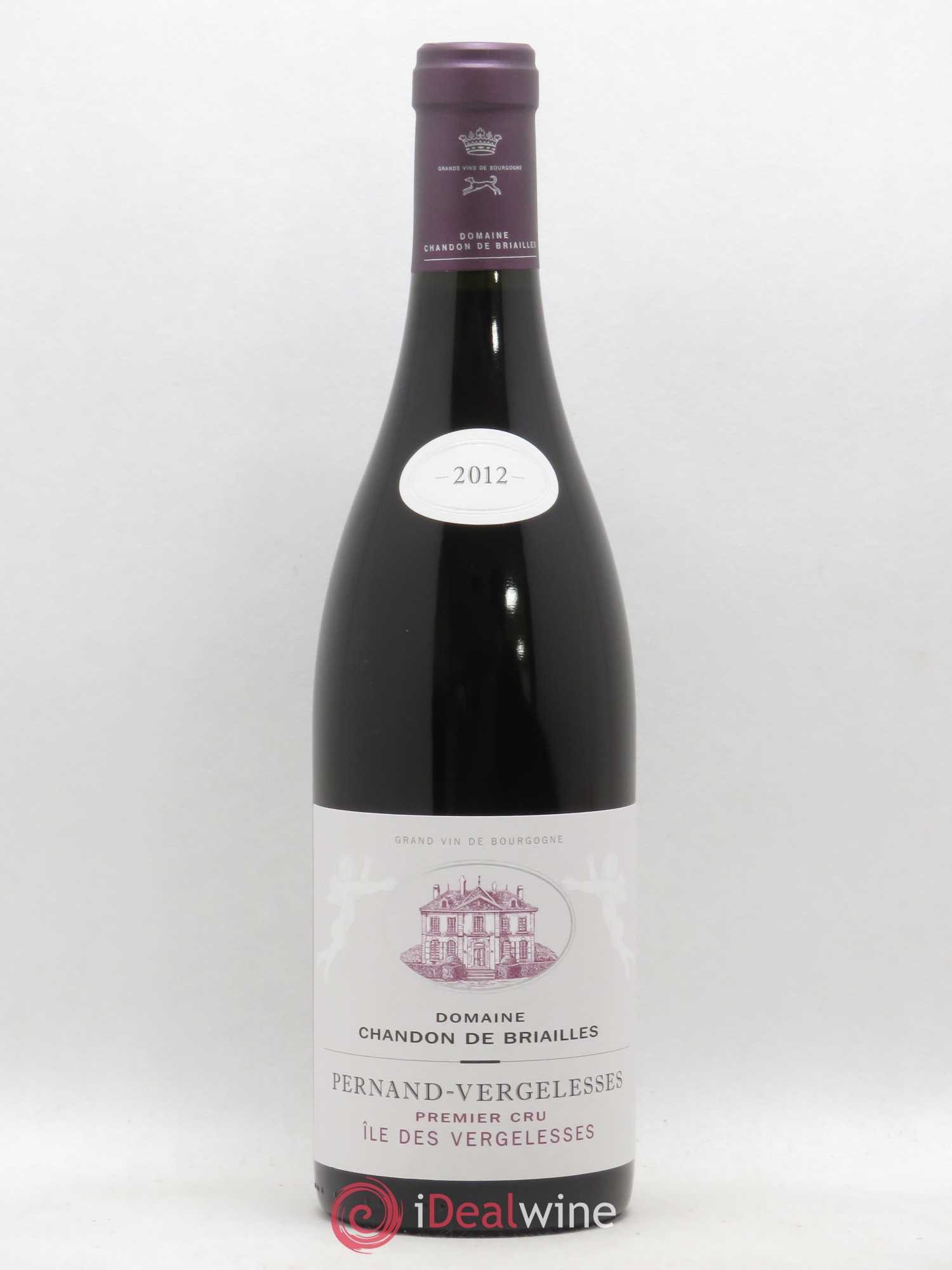 Pernand-Vergelesses 1er Cru Ile des Vergelesses Chandon de Briailles 2012 - Lot de 1 bouteille - 0
