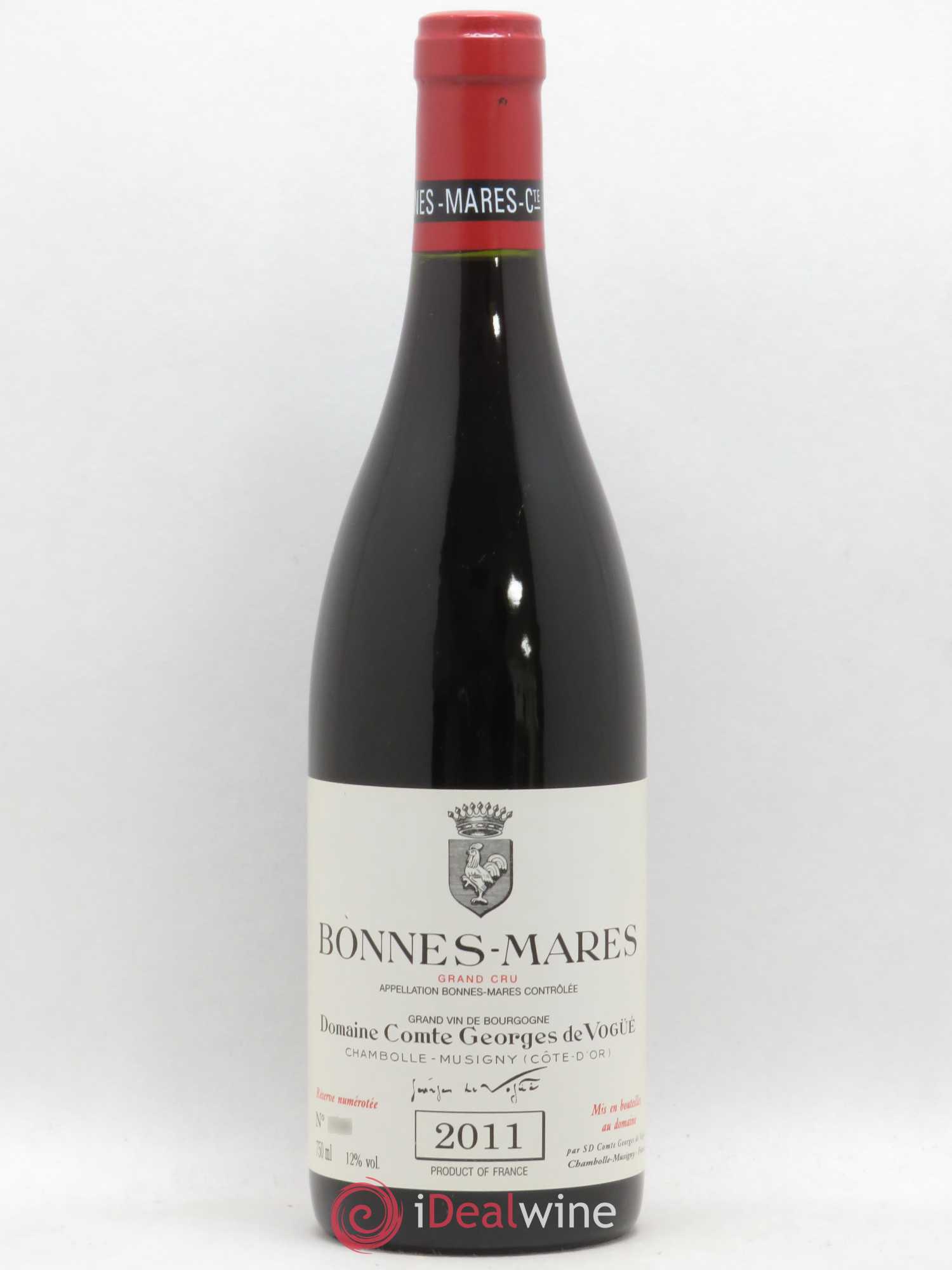 Bonnes-Mares Grand Cru Comte Georges de Vogüé 2011 - Lot de 1 bouteille - 0
