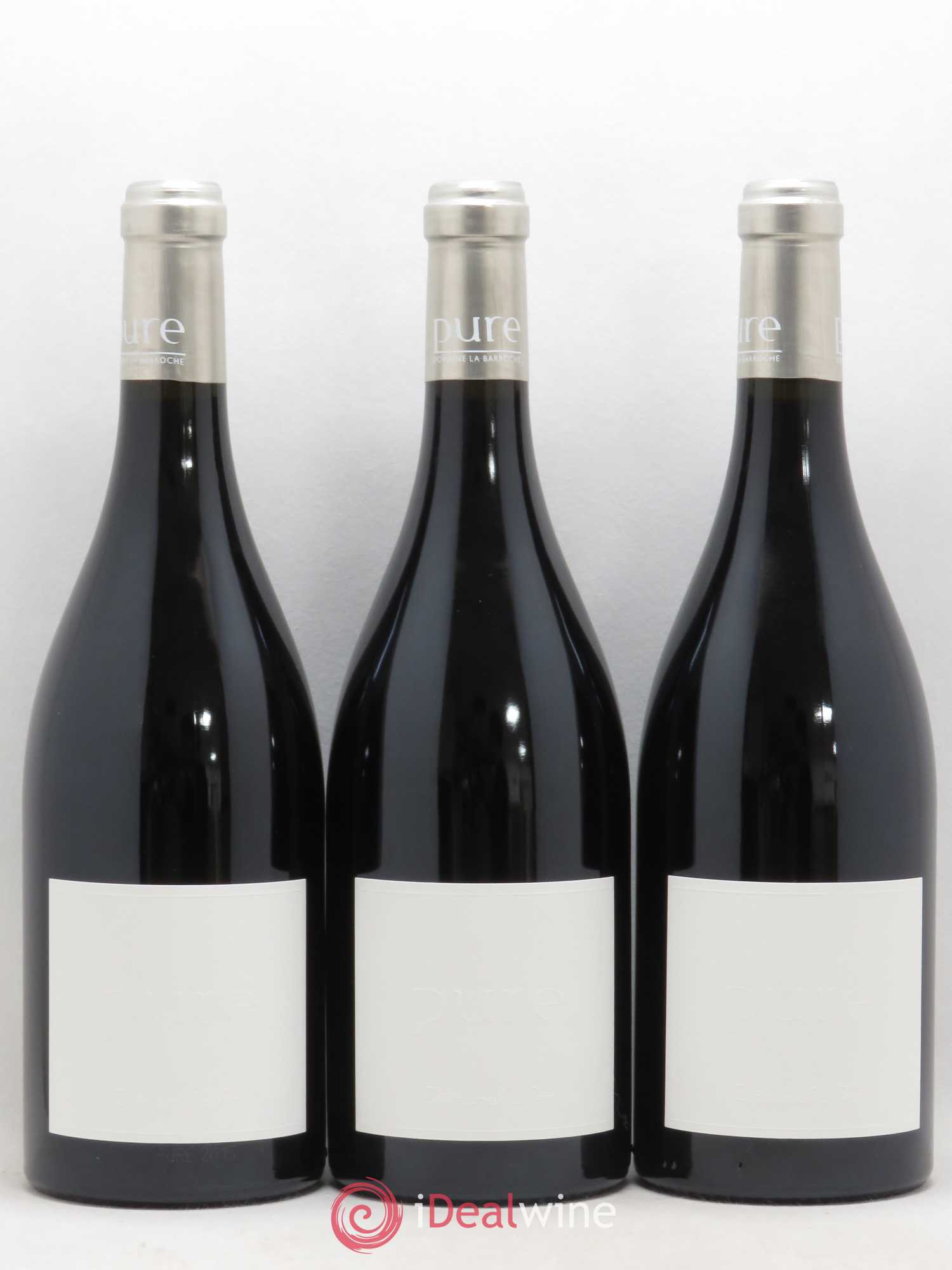 Châteauneuf-du-Pape Cuvée Pure Domaine La Barroche 2015 - Lot de 3 bouteilles - 0
