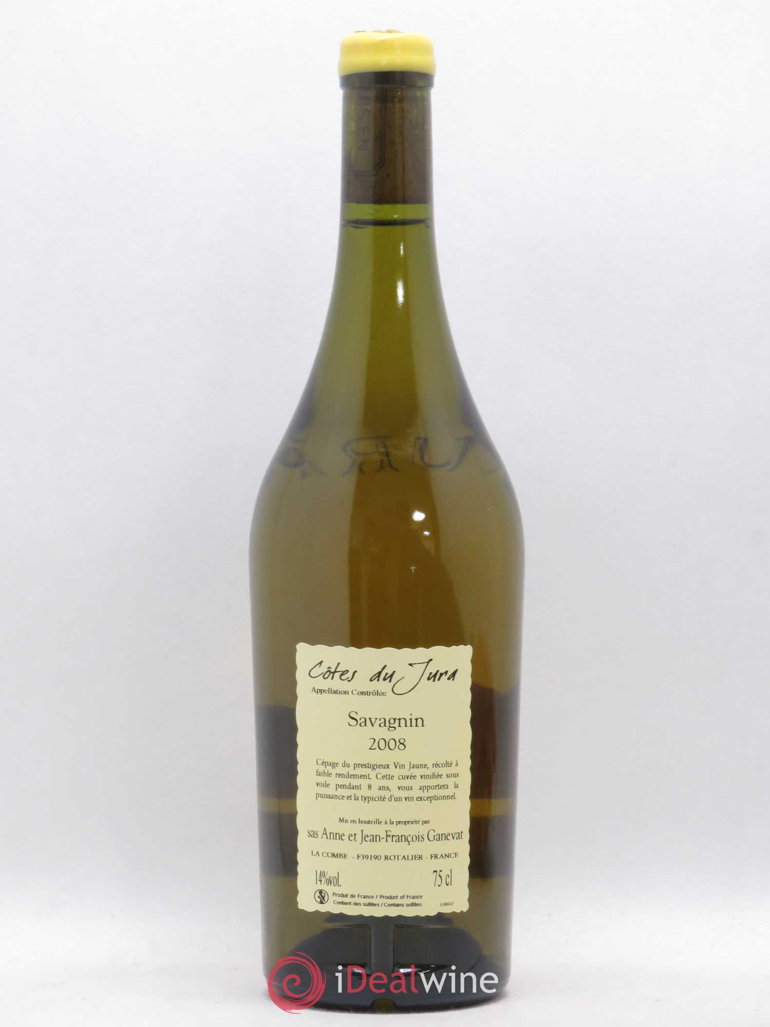 Côtes du Jura Cuvée Prestige Jean-François Ganevat (Domaine) (sans prix de réserve) 2008 - Lot de 1 bouteille - 1