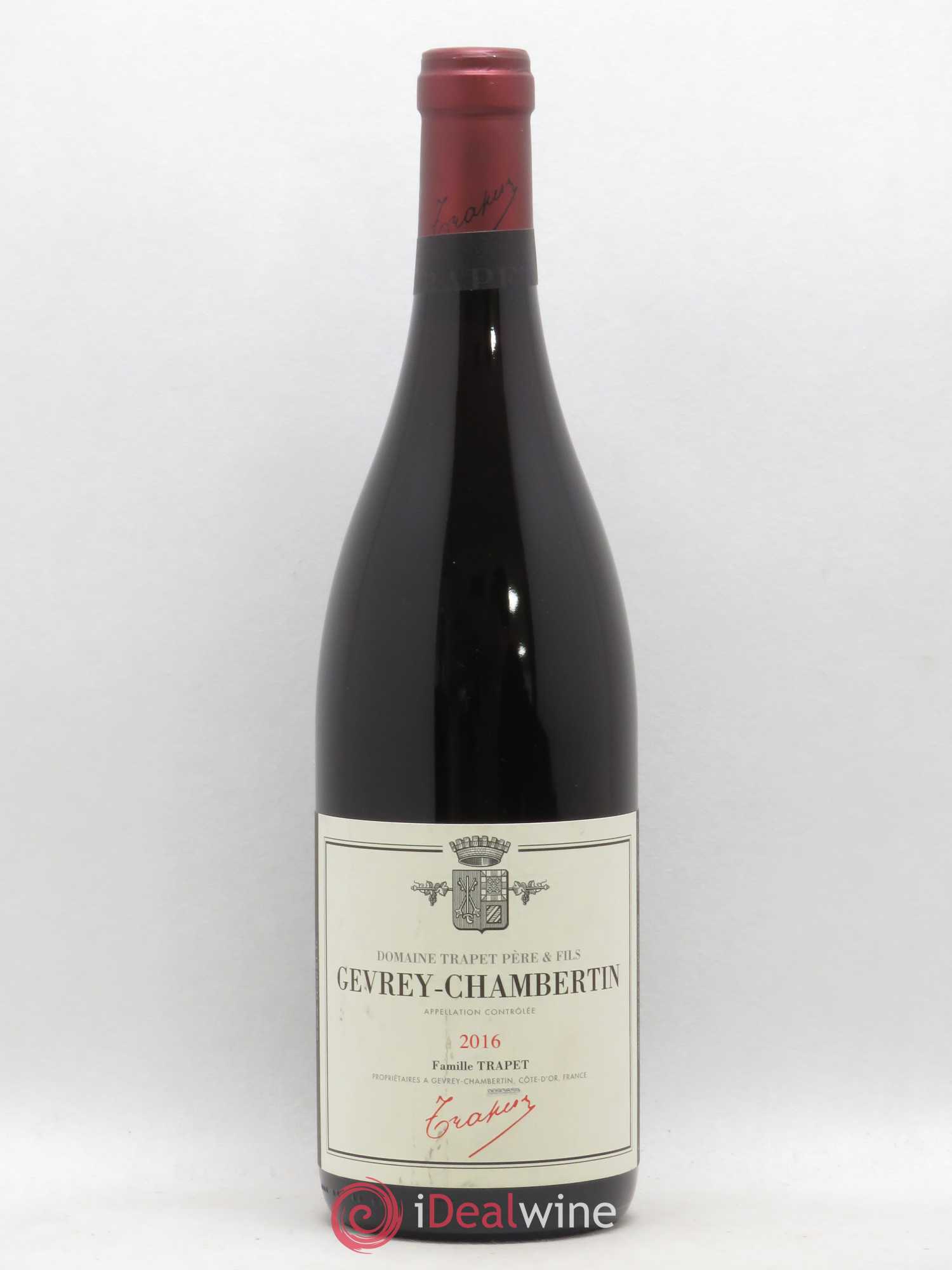 Gevrey-Chambertin Domaine Trapet (sans prix de réserve) 2016 - Lot de 1 bouteille - 0