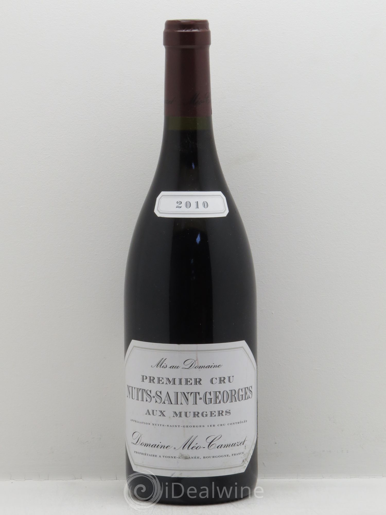Nuits-Saint-Georges 1er Cru Aux Murgers Méo-Camuzet (Domaine) 2010 - Lot de 1 bouteille - 0