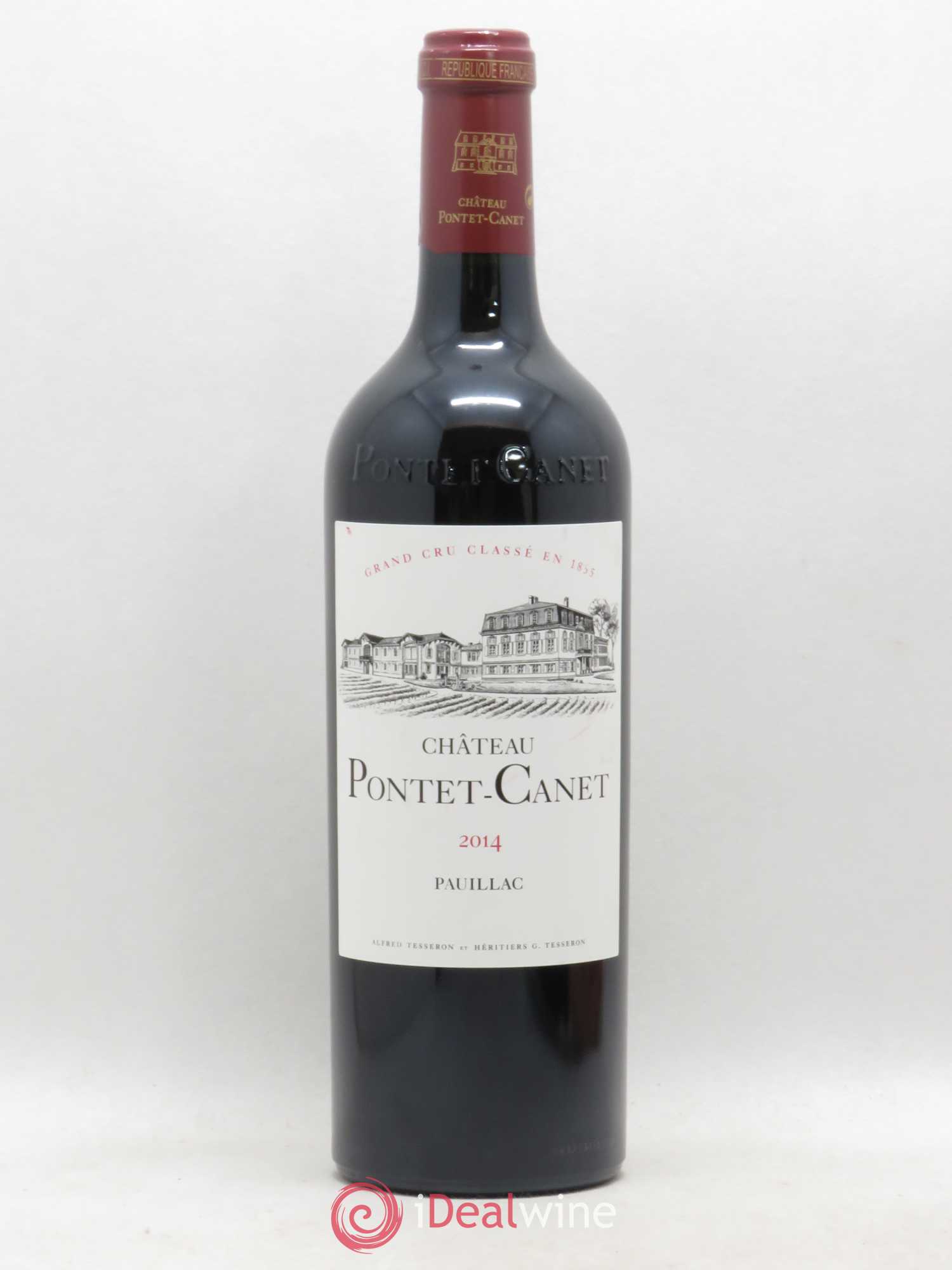 Château Pontet Canet 5ème Grand Cru Classé 2014 - Lot de 1 bouteille - 0
