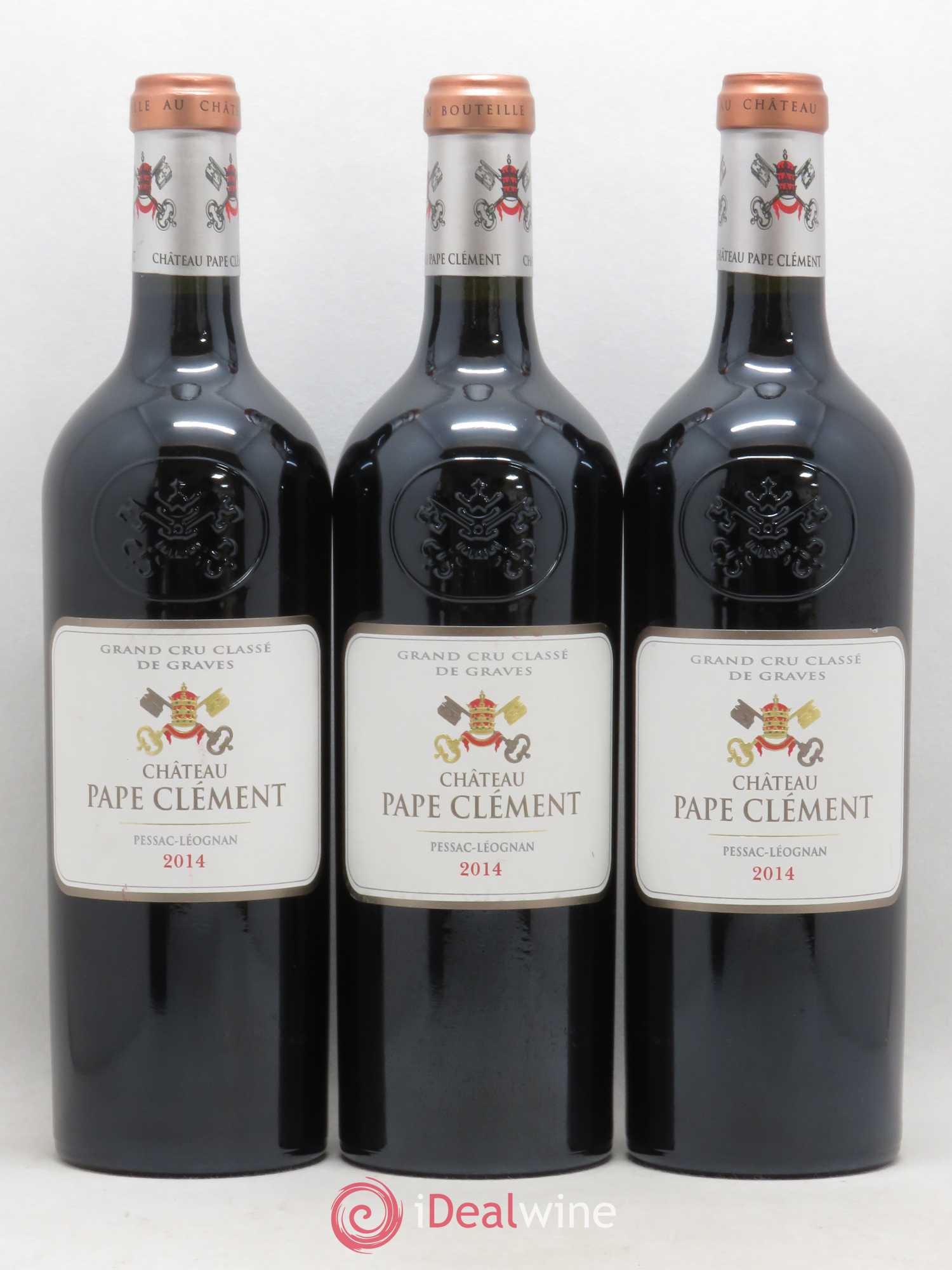 Château Pape Clément Cru Classé de Graves 2014 - Lot de 3 bouteilles - 0