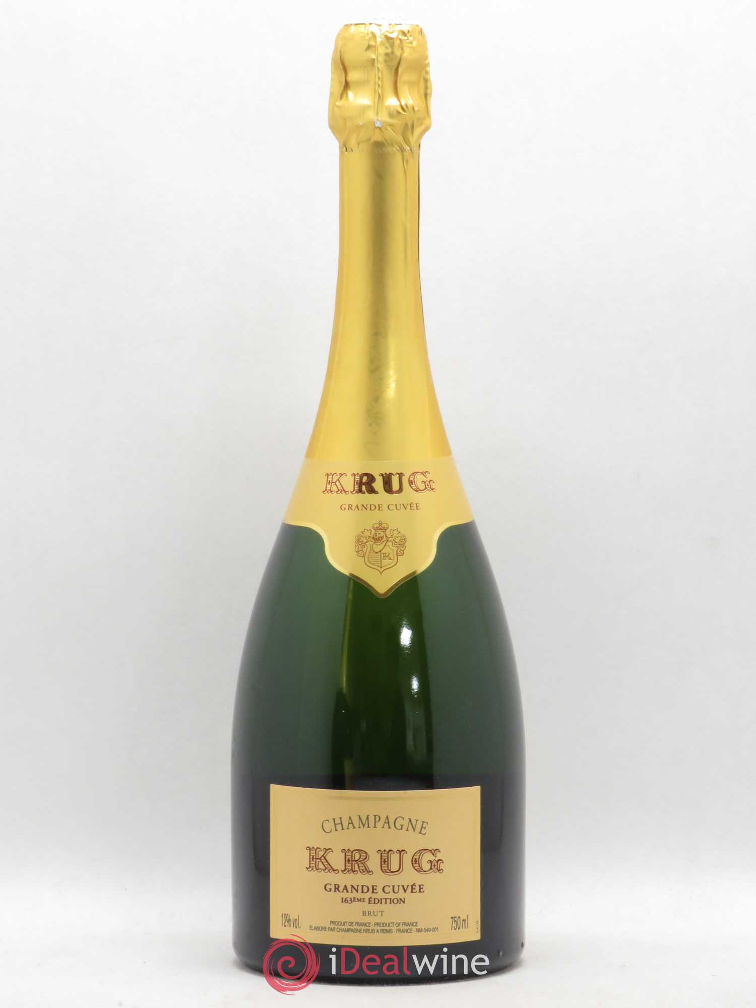 Grande Cuvée - 163ème édition Krug - Lot de 1 bouteille - 0