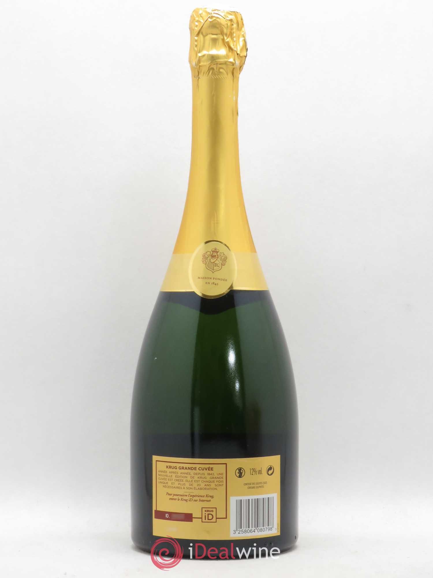 Grande Cuvée - 166ème édition Krug - Lot de 1 bouteille - 1