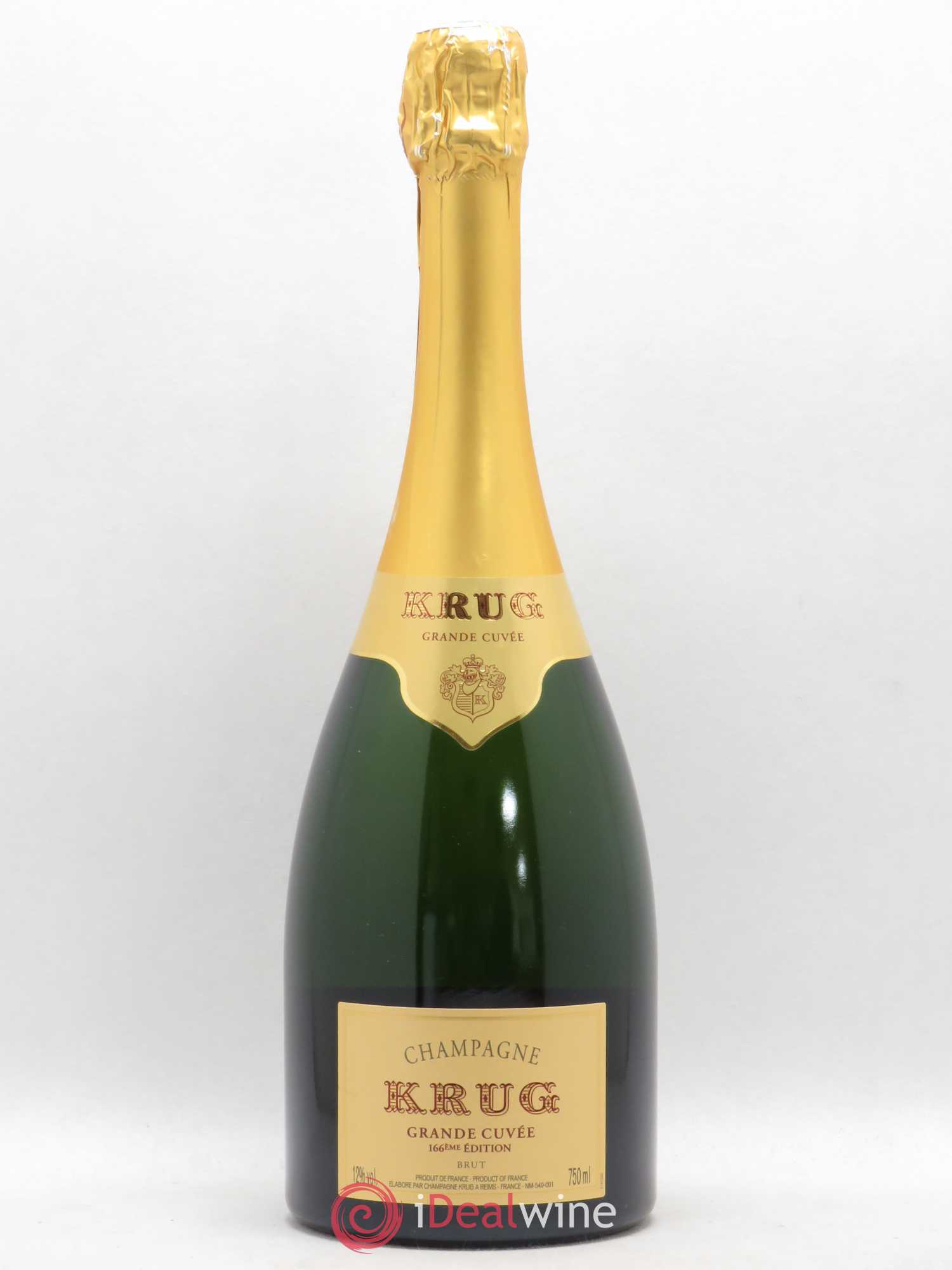 Grande Cuvée - 166ème édition Krug - Lot de 1 bouteille - 0