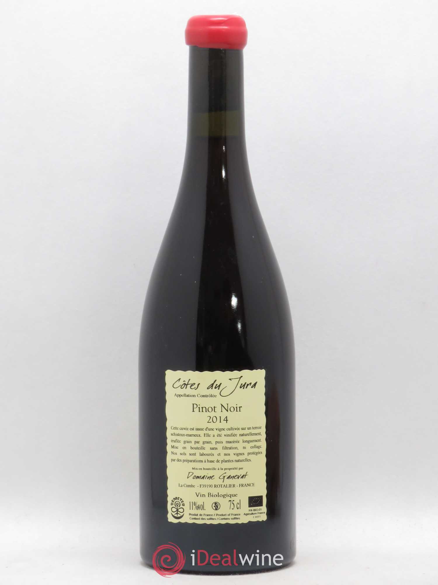 Côtes du Jura Julien En Billat Jean-François Ganevat (Domaine) 2014 - Lot de 1 bouteille - 1