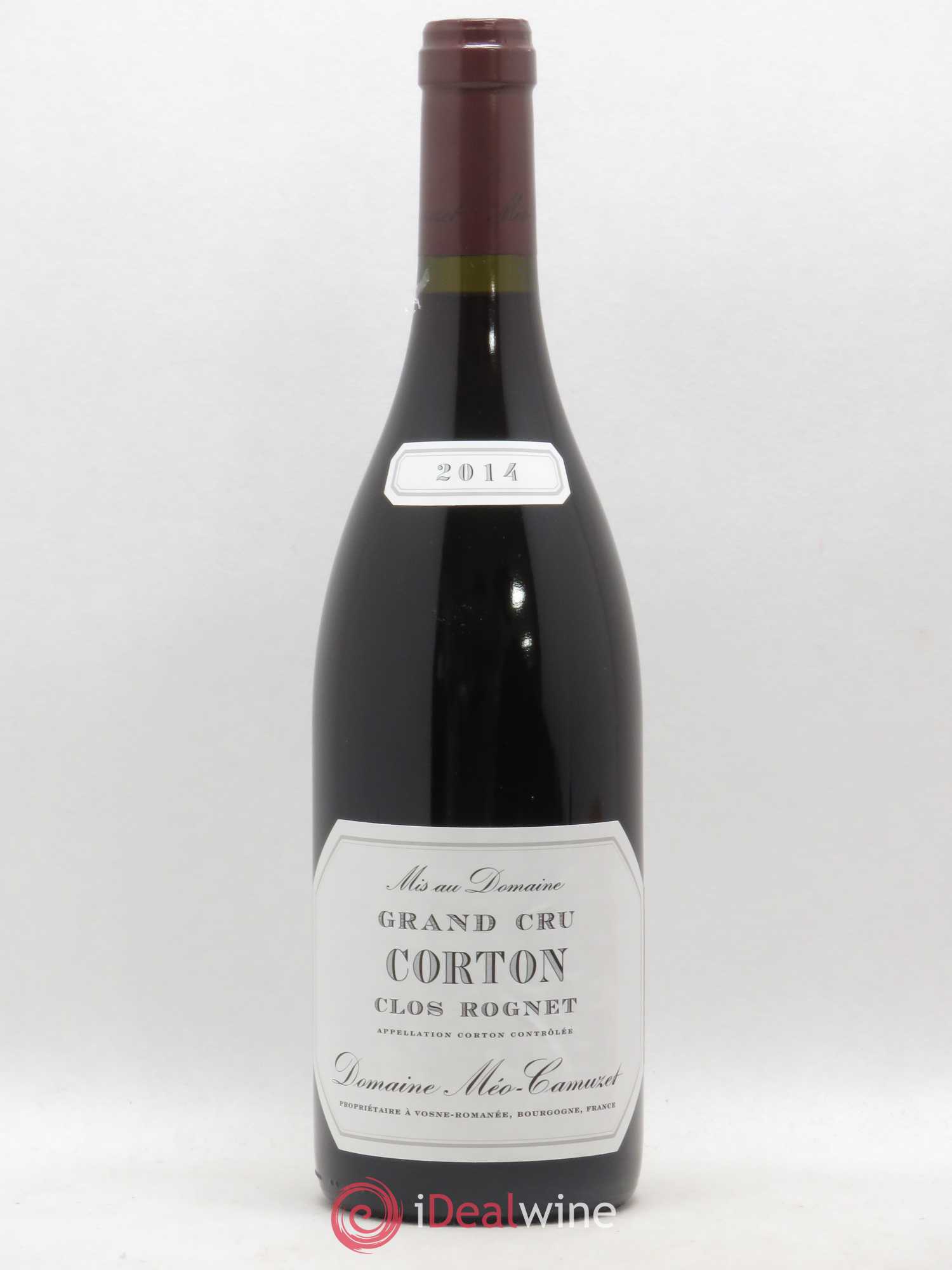 Corton Grand Cru Clos Rognet Méo-Camuzet (Domaine) 2014 - Lot de 1 bouteille - 0