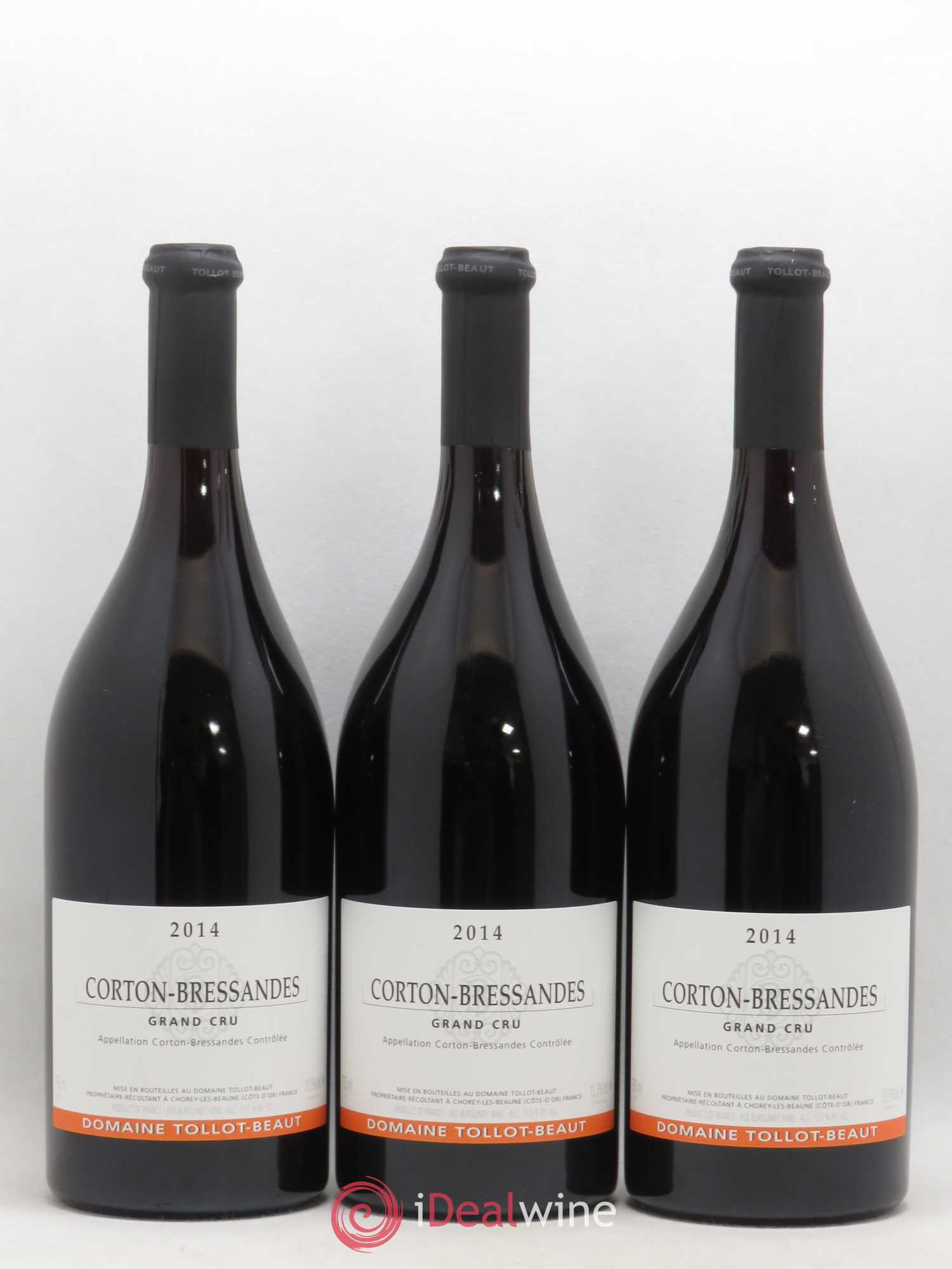 Corton-Bressandes Grand Cru Tollot Beaut (Domaine) 2014 - Lot de 3 bouteilles - 0