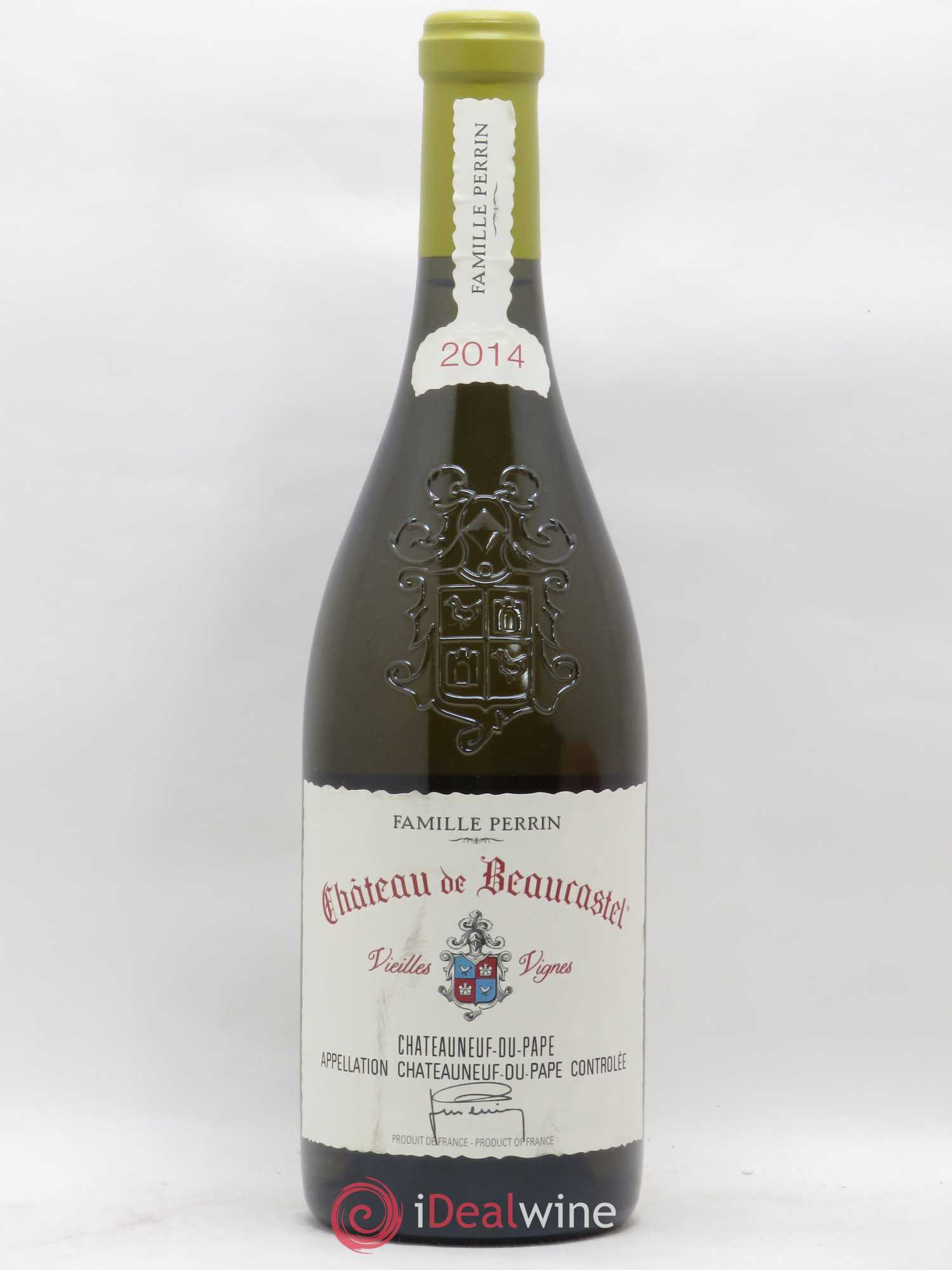 Châteauneuf-du-Pape Château de Beaucastel Vieilles vignes Roussanne Famille Perrin (sans prix de réserve) 2014 - Lot de 1 bouteille - 0