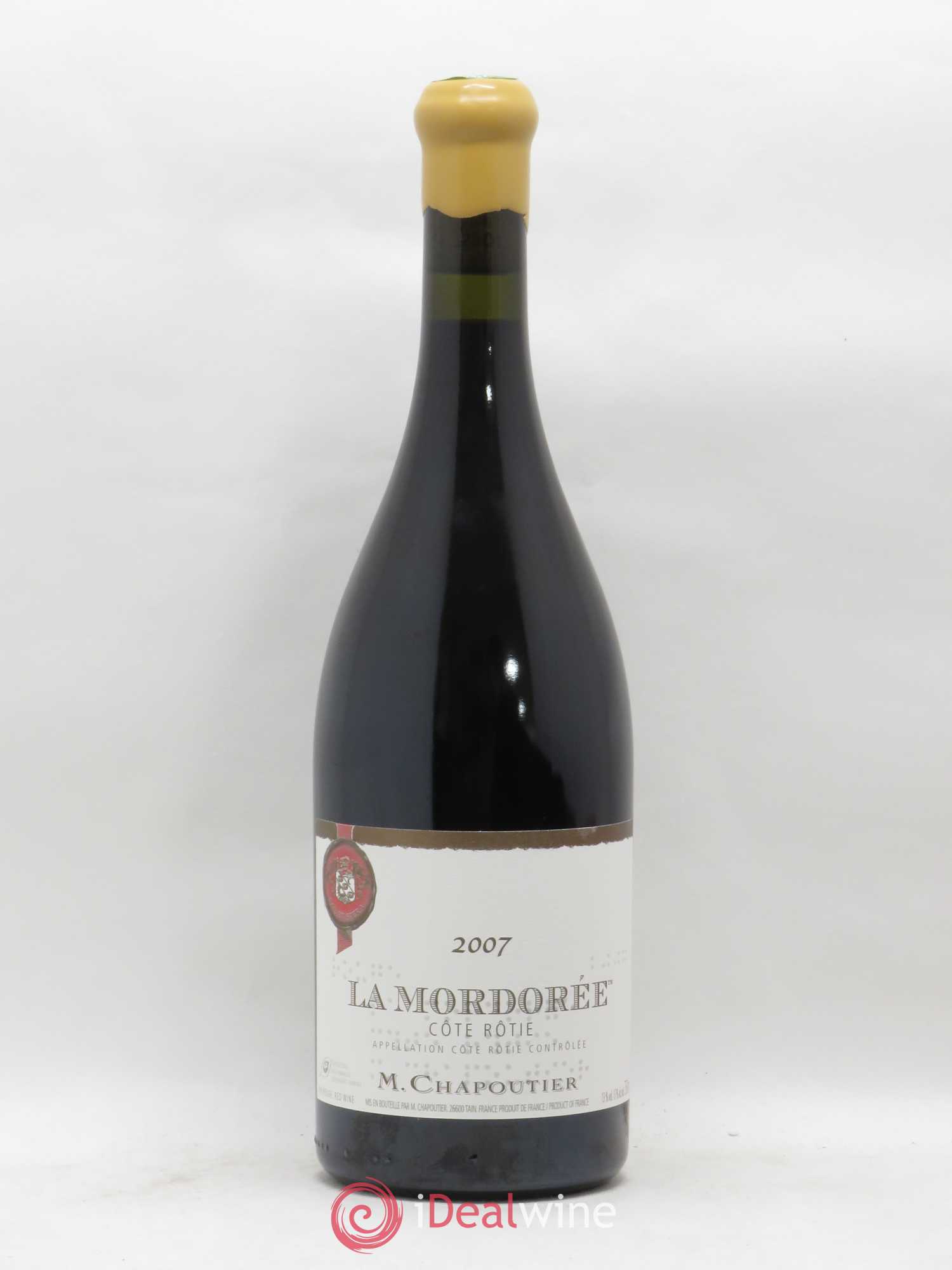 Côte-Rôtie La Mordorée Chapoutier (sans prix de réserve) 2007 - Lot de 1 bouteille - 0