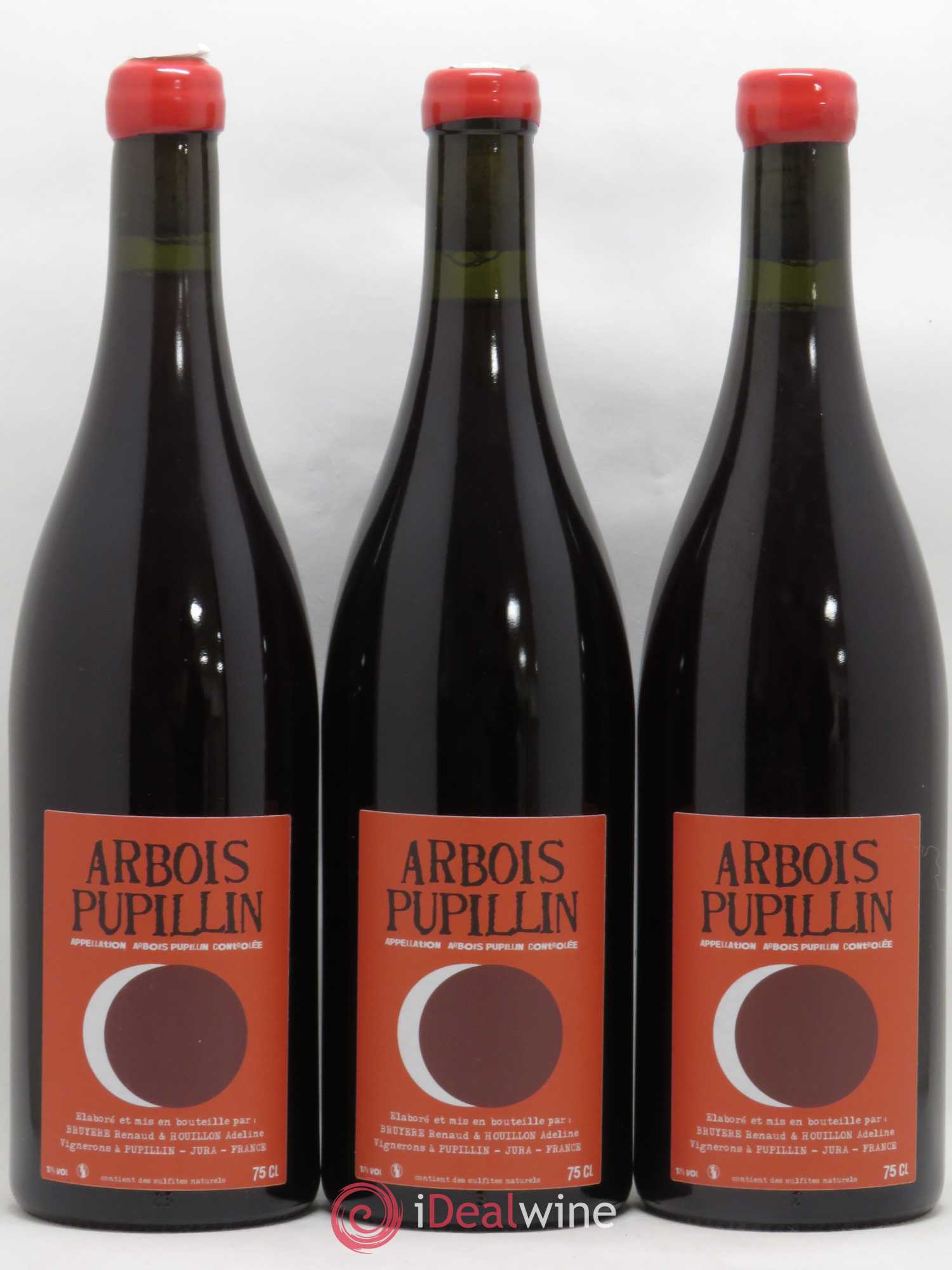 Arbois Ploussard Adeline Houillon & Renaud Bruyère 2016 - Lot de 3 bouteilles - 0