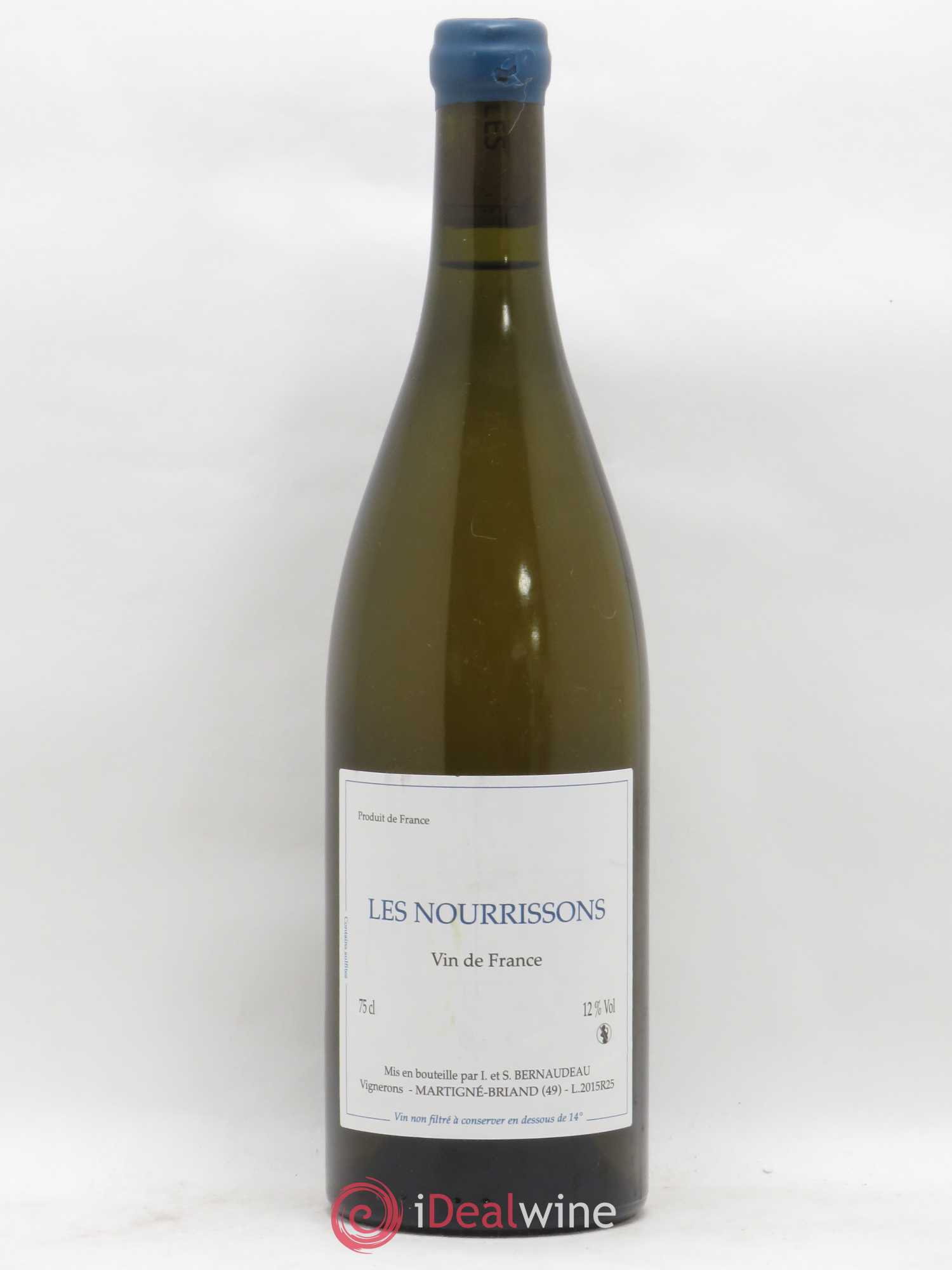 Vin de France Les Nourrissons Stéphane Bernaudeau 2015 - Lot de 1 bouteille - 0