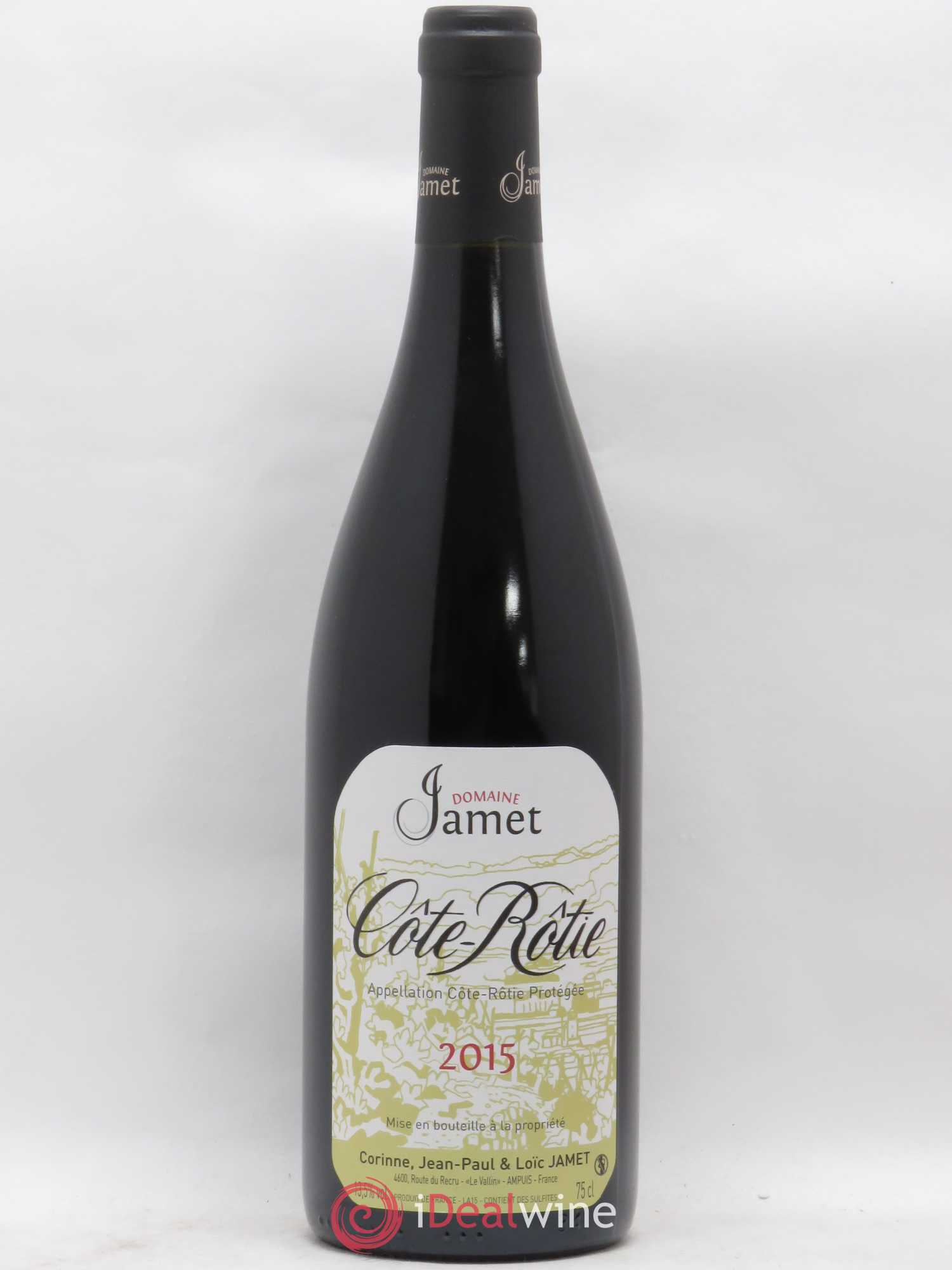 Côte-Rôtie Jamet (Domaine) 2015 - Lot de 1 bouteille - 0