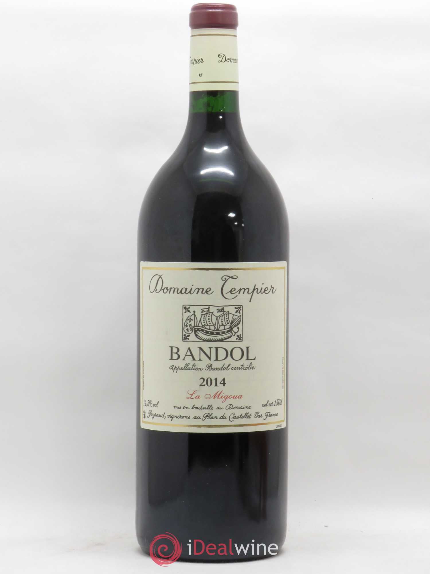 Bandol Domaine Tempier Cuvée La Migoua Famille Peyraud 2014 - Lot de 1 magnum - 0
