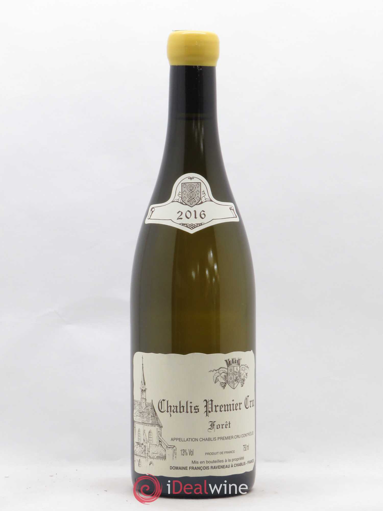 Chablis 1er Cru Forêt Raveneau (Domaine) 2016 - Lot de 1 bouteille - 0