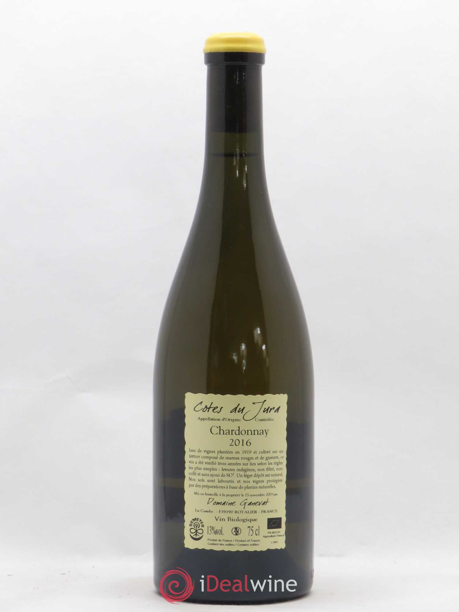 Côtes du Jura Les Grands Teppes Vieilles Vignes Jean-François Ganevat (Domaine) 2016 - Lot de 1 bouteille - 1