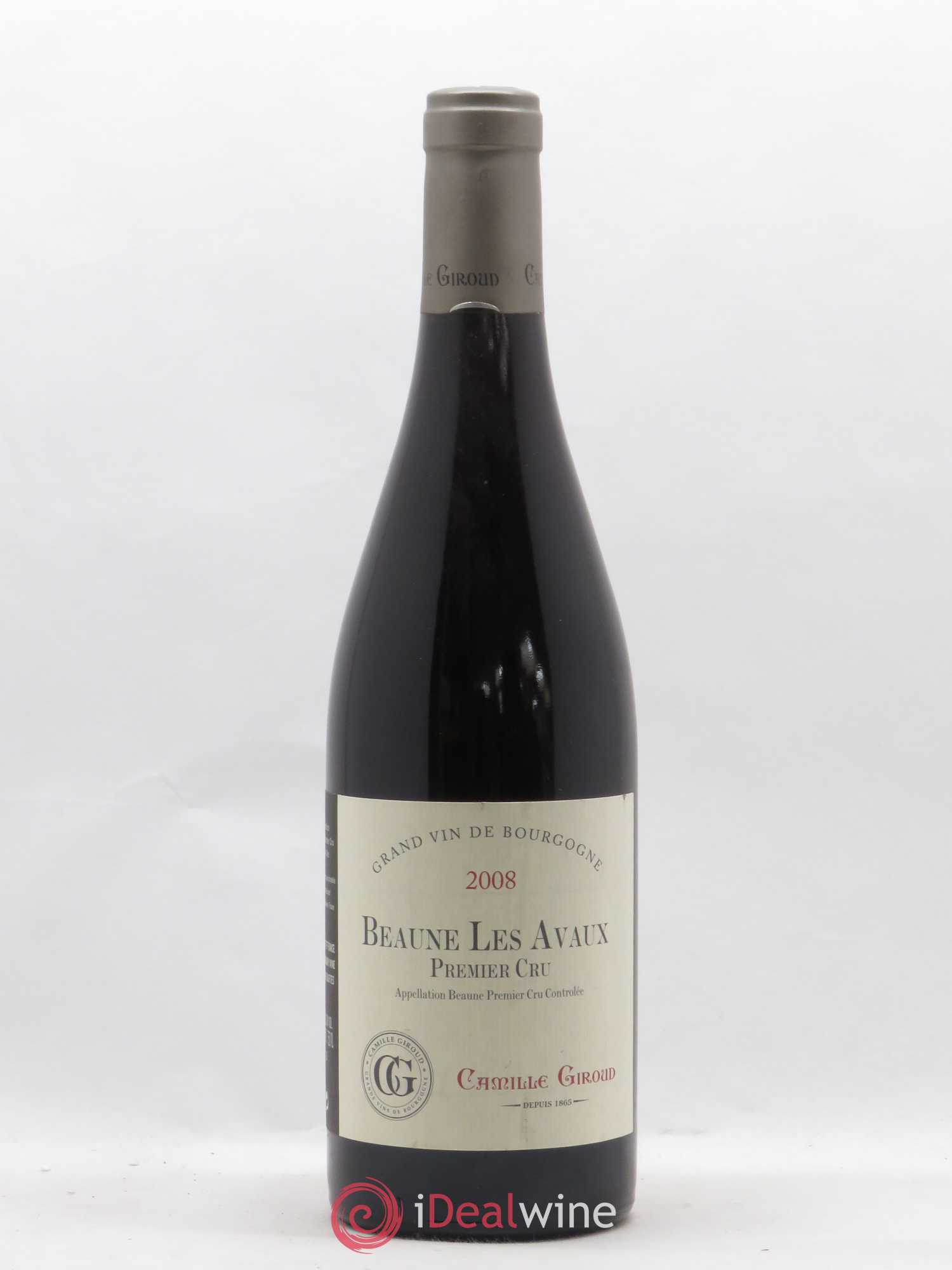 Beaune 1er Cru Les Avaux Camille Giroud 2008 - Posten von 1 Flasche - 0