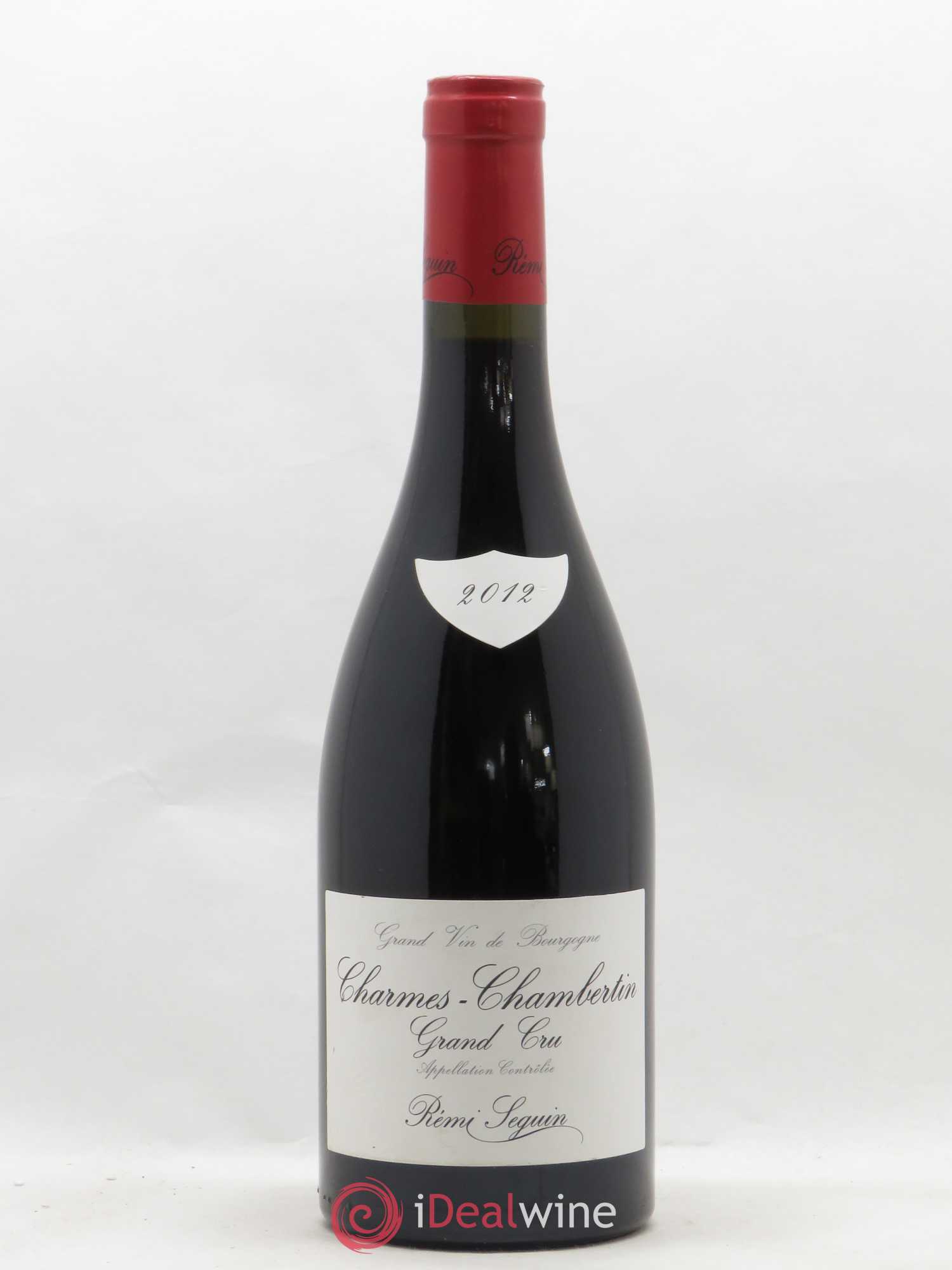 Charmes-Chambertin Grand Cru Remi Seguin (sans prix de réserve) 2012 - Posten von 1 Flasche - 0