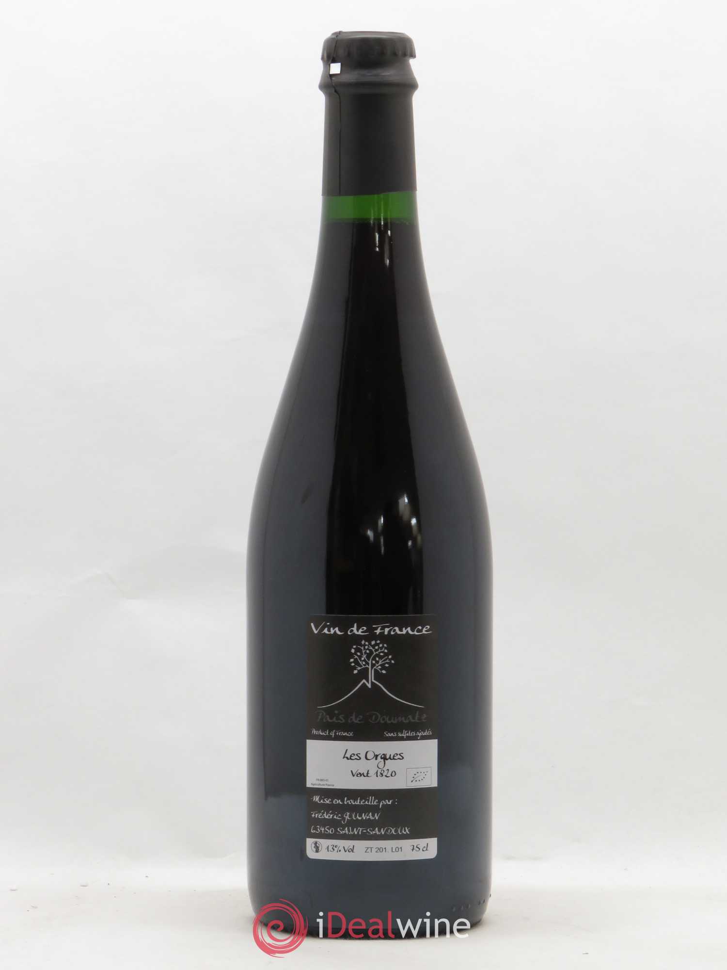 Vin de France Les Orgues Vignoble de l'Arbre Blanc 2018 - Posten von 1 Flasche - 1