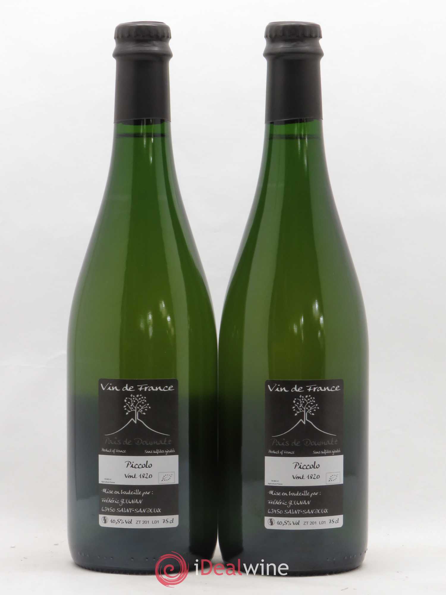 Vin de France Piccolo Vignoble de l'Arbre Blanc 2018 - Lot de 2 bouteilles - 1