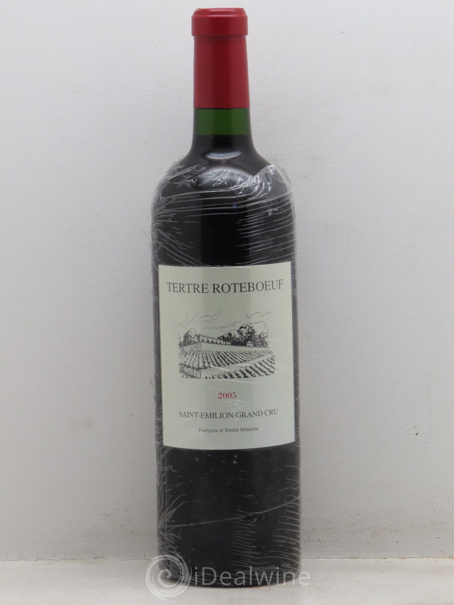 Château Tertre Roteboeuf 2005 - Lot de 1 bouteille - 0