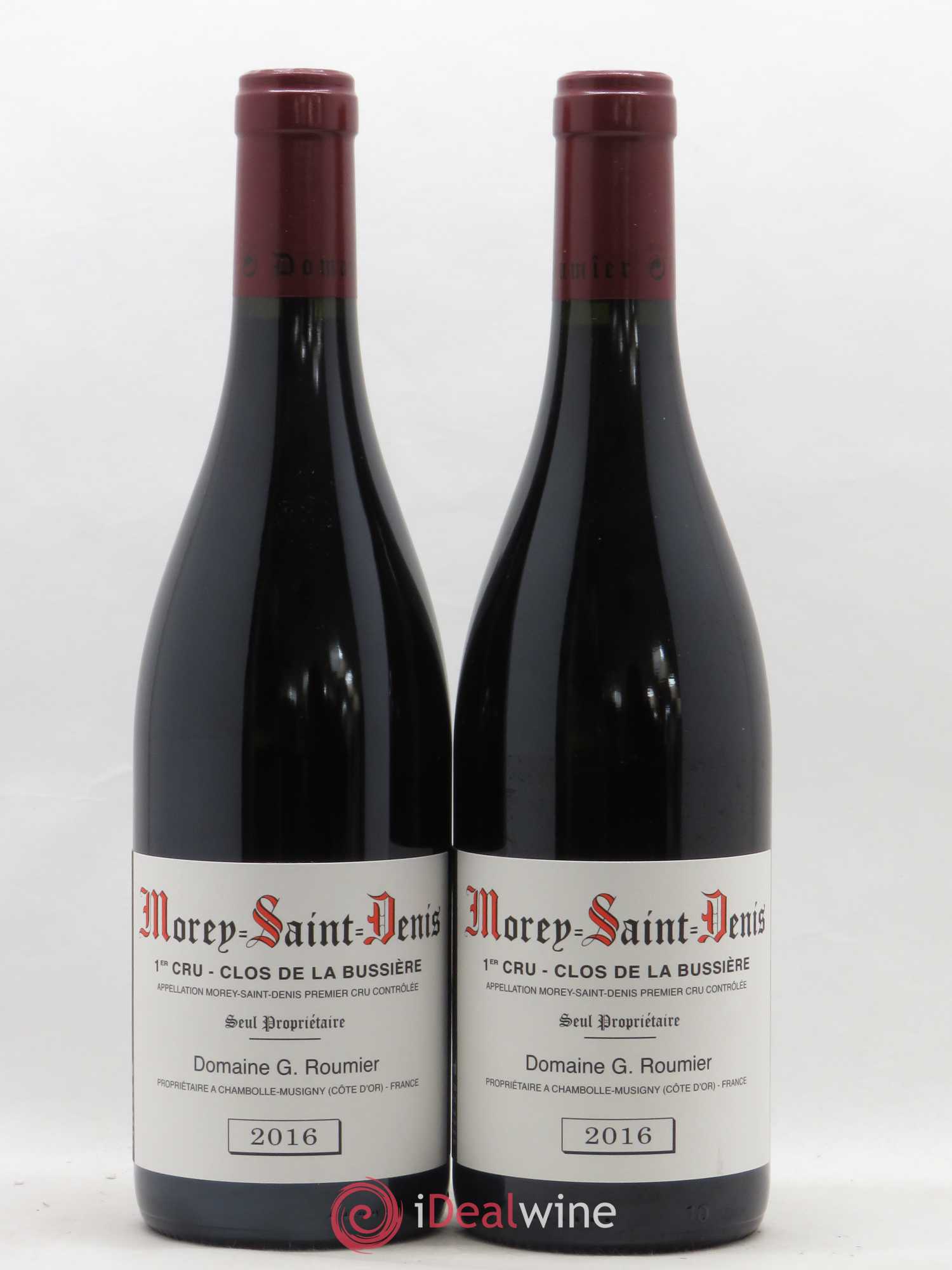 Morey-Saint-Denis 1er Cru Clos de la Bussière Georges Roumier (Domaine) 2016 - Lot de 2 bouteilles - 0